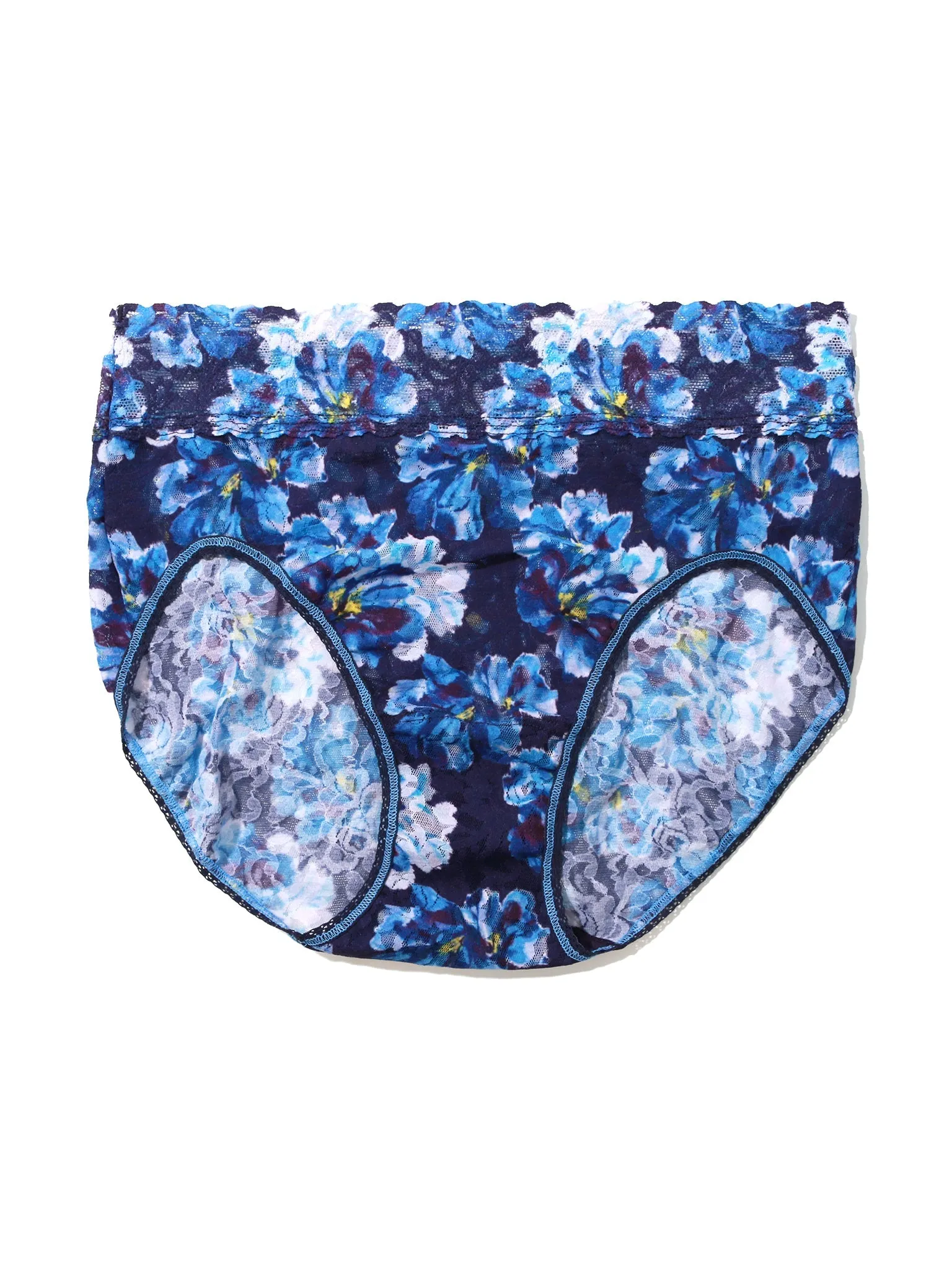 Printed Signature Lace® French Brief Nightfall Purple Sale sold by Hanky Panky product image thumbnail 3