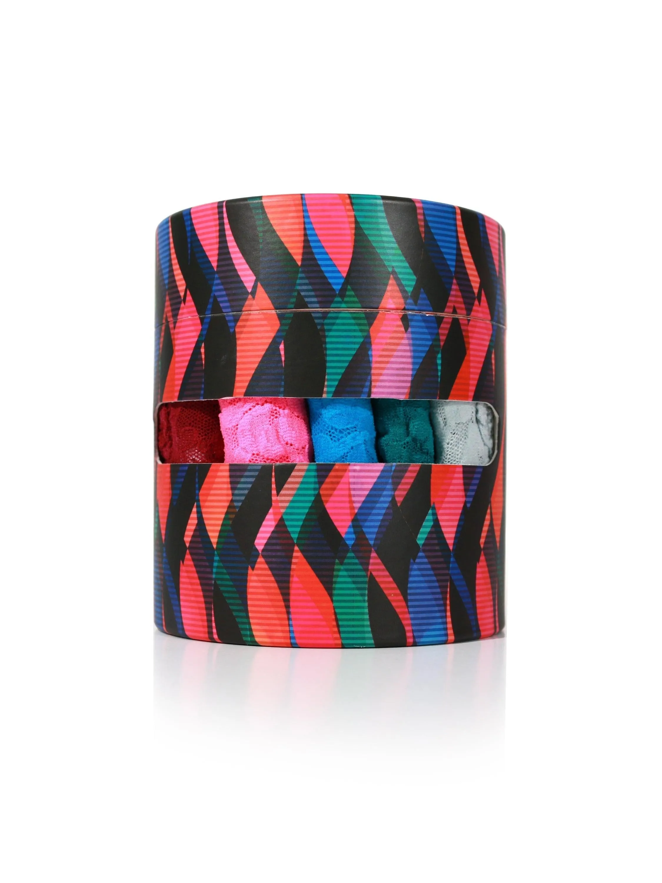 Holiday 5 Pack Signature Lace Low Rise Thongs Sale sold by Hanky Panky product image thumbnail 3