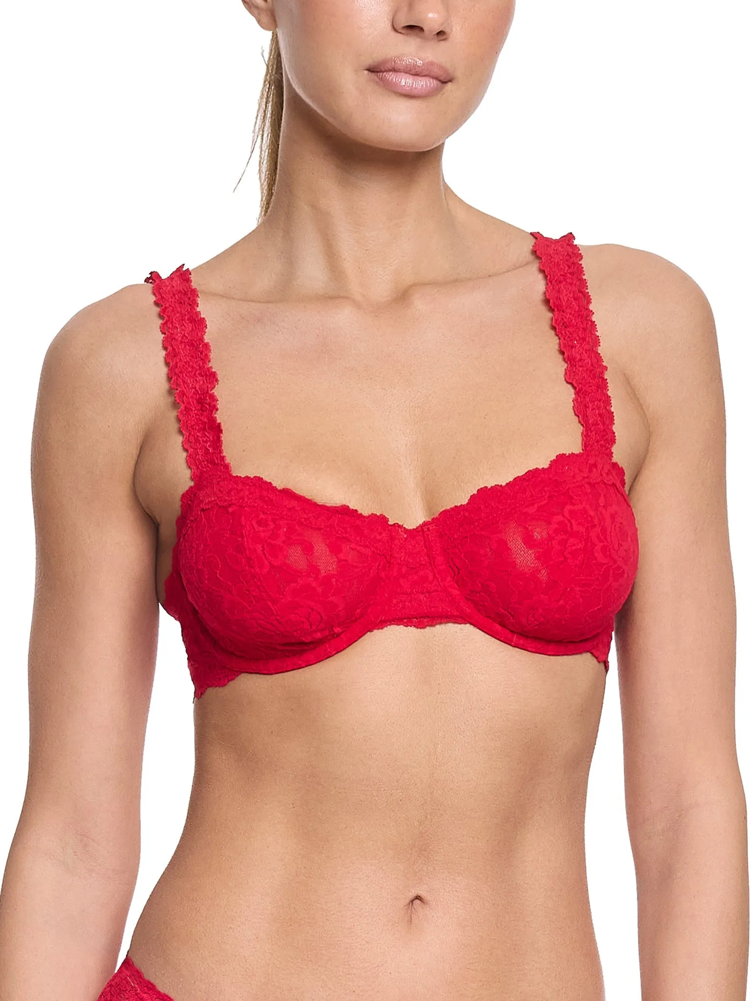 Signature Lace® Balconette Bra Red Sale sold by Hanky Panky