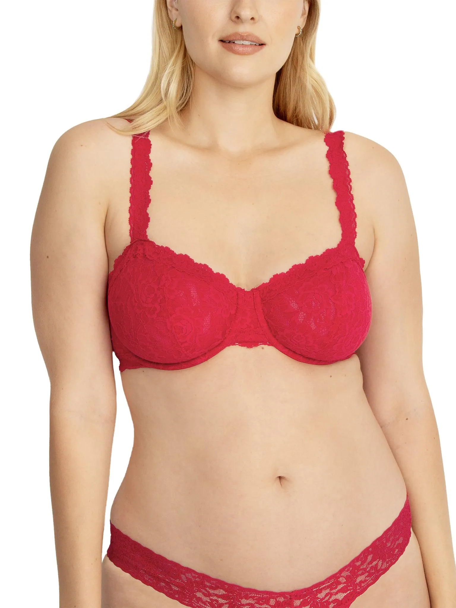 Signature Lace® Balconette Bra Red Sale sold by Hanky Panky product image thumbnail 5