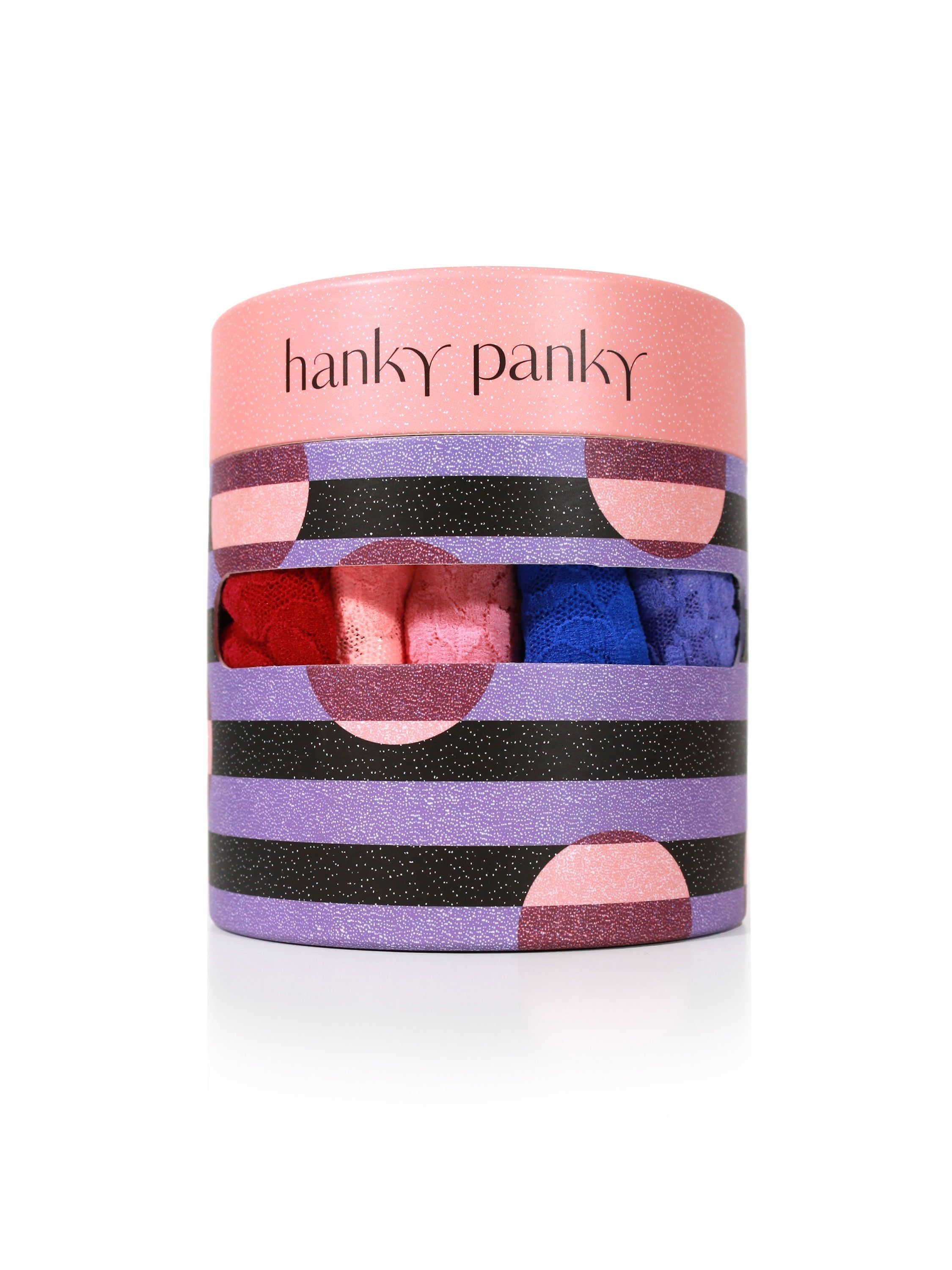 Holiday 5 Pack Signature Lace Original Rise Thongs Sale sold by Hanky Panky product image thumbnail 3