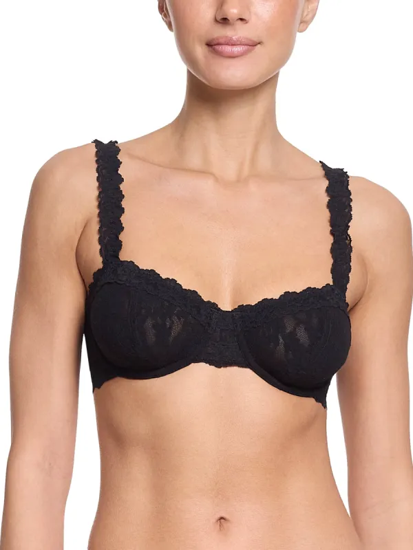 Signature Lace® Balconette Bra Black sold by Hanky Panky