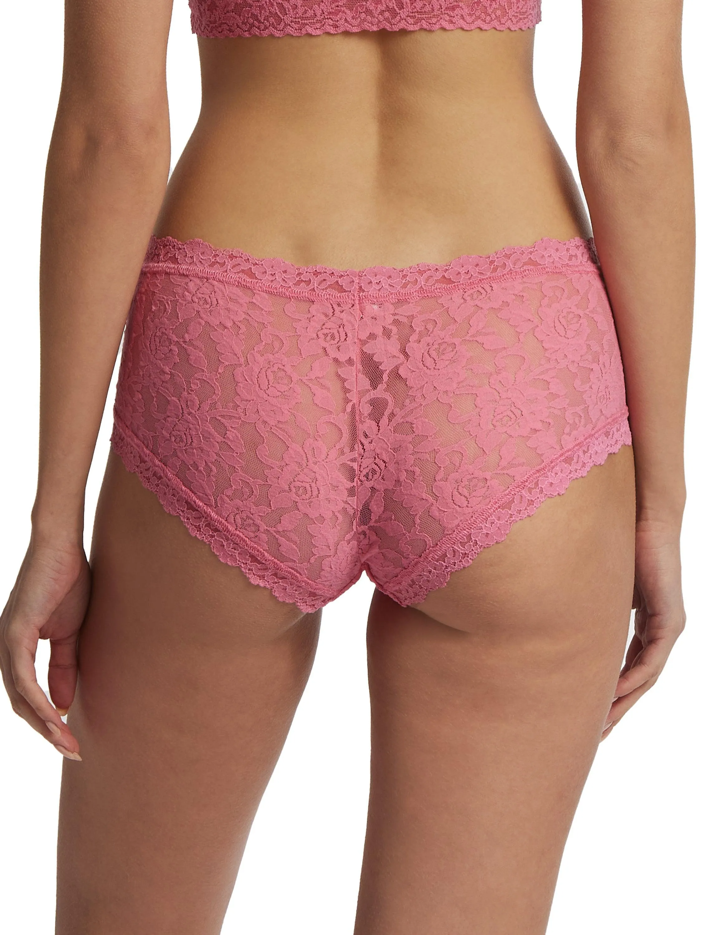 Signature Lace Boyshort Guava Pink Sale sold by Hanky Panky product image thumbnail 3