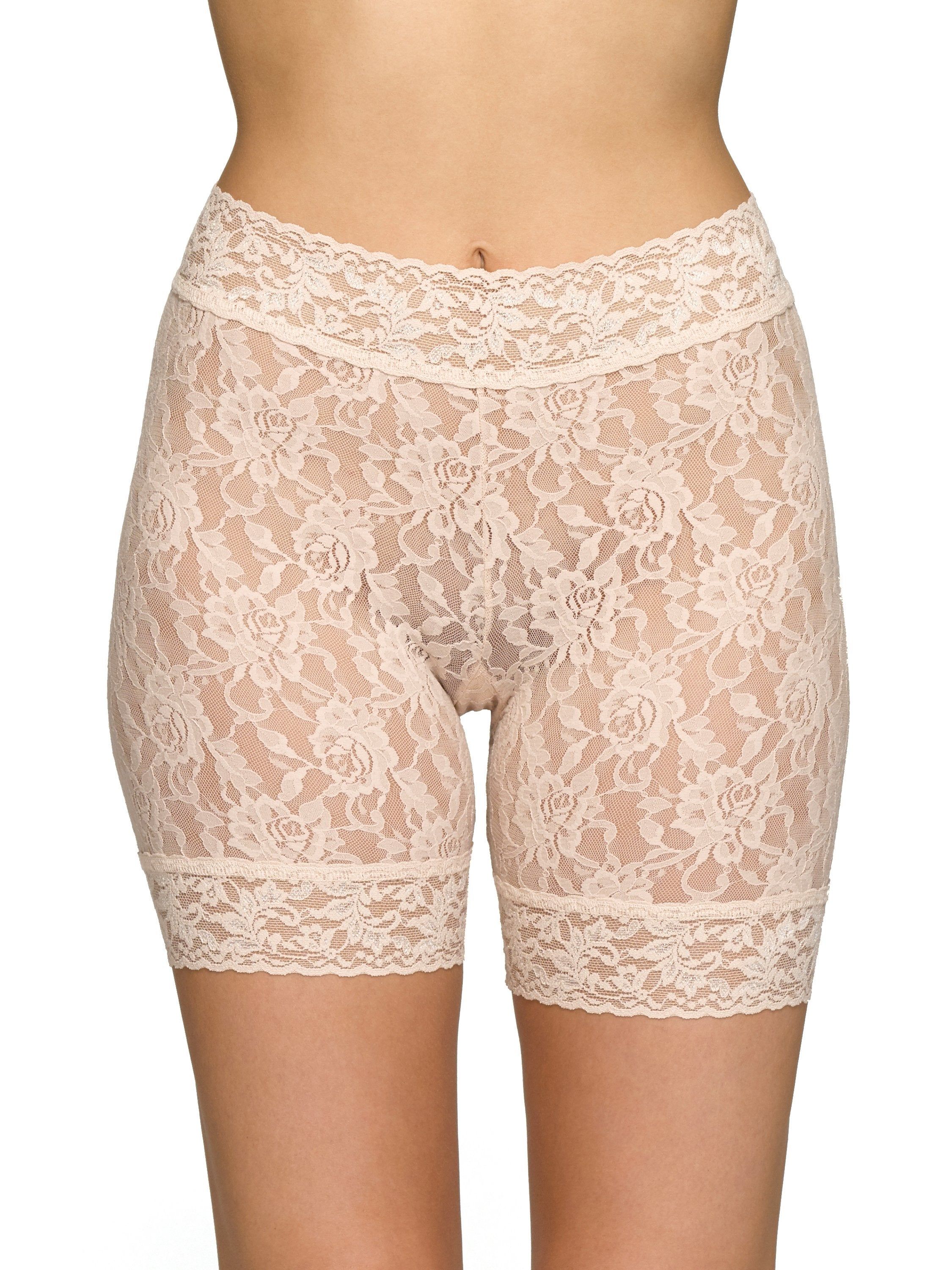 Signature Lace Bike Short sold by Hanky Panky product image thumbnail 4