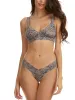 Printed Signature Lace Crossover Bralette Sale sold by Hanky Panky