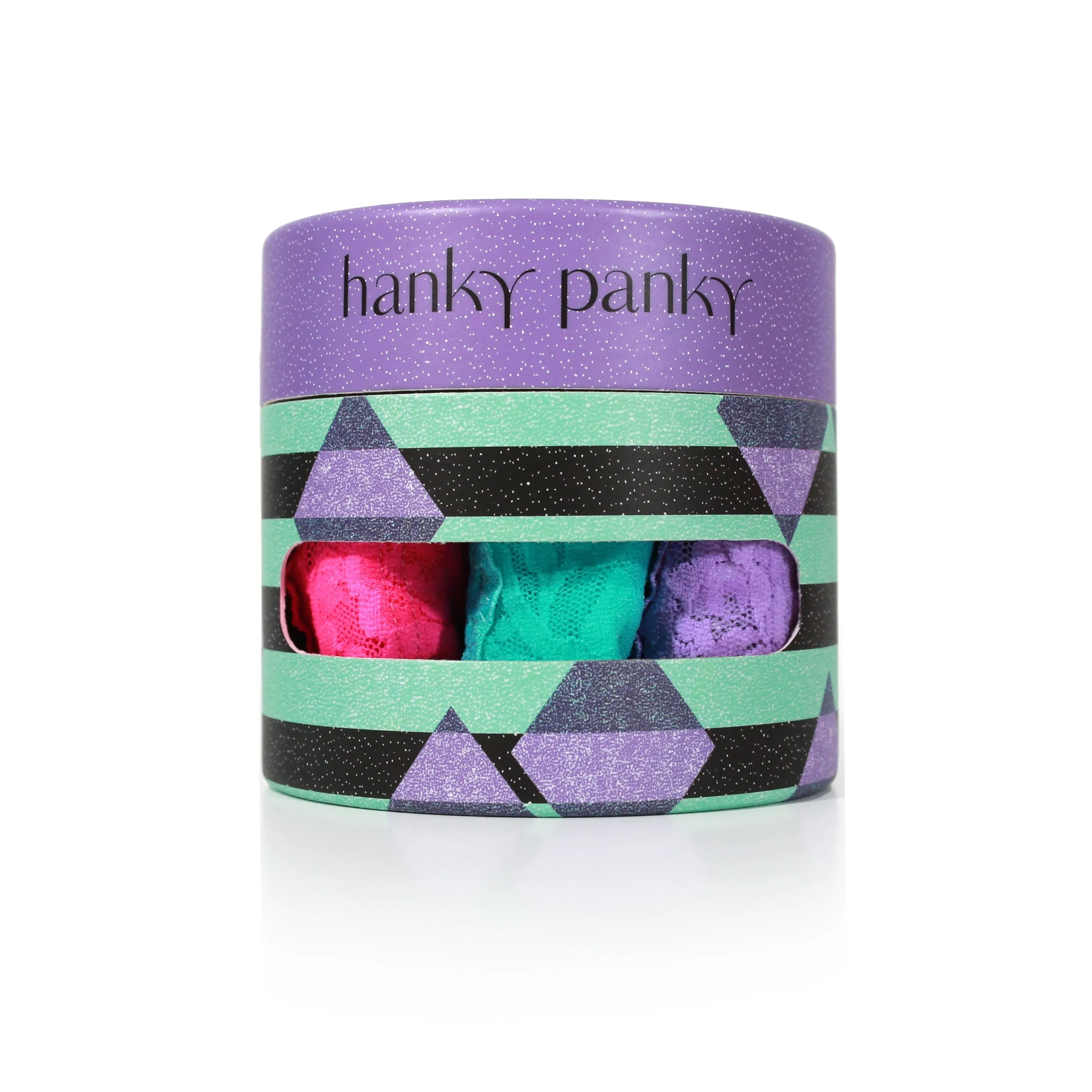 Holiday 3 Pack Signature Lace Original Rise Thongs Sale sold by Hanky Panky product image thumbnail 3