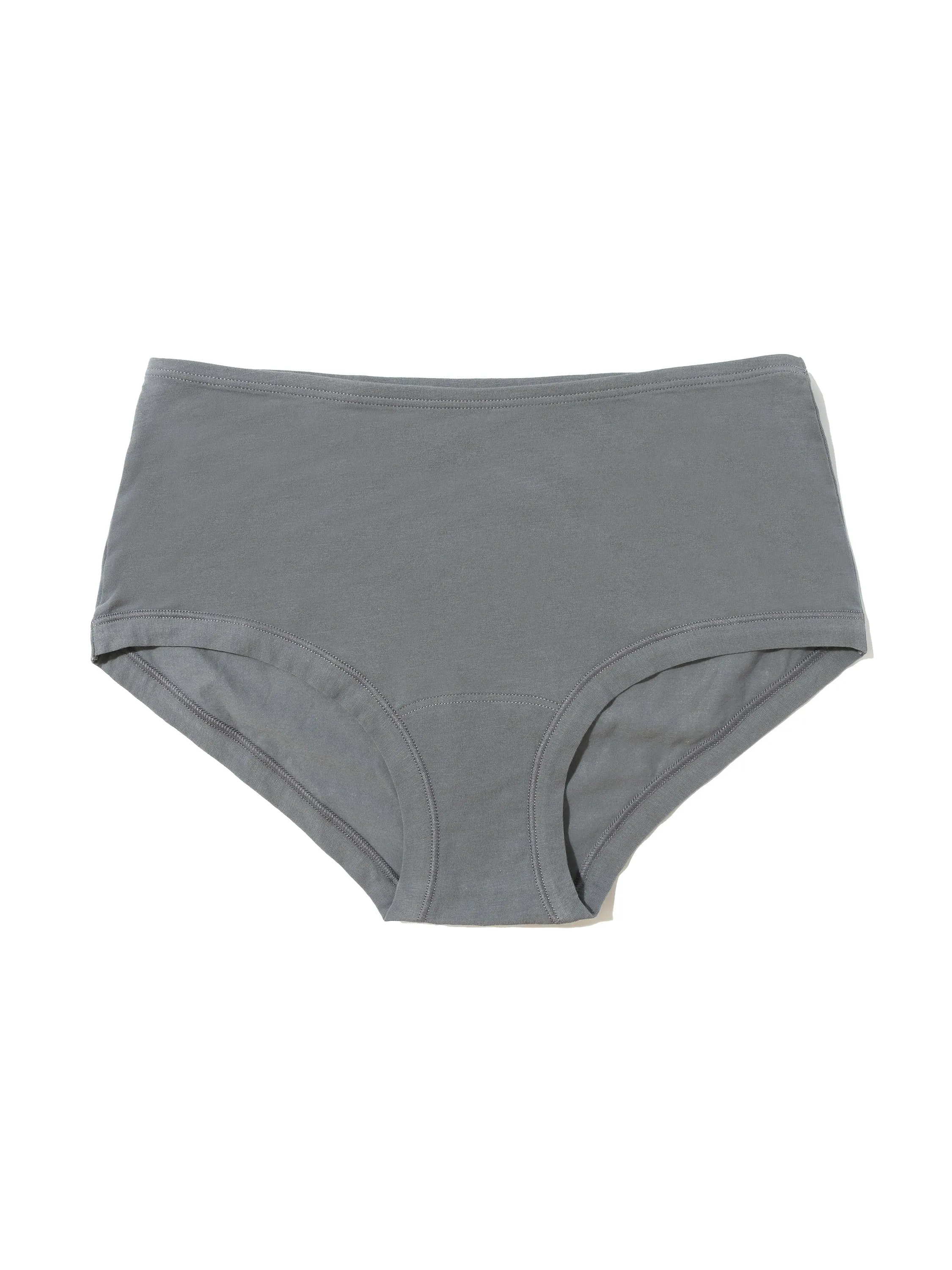 PlayStretch™ Boyshort So Coal Grey sold by Hanky Panky