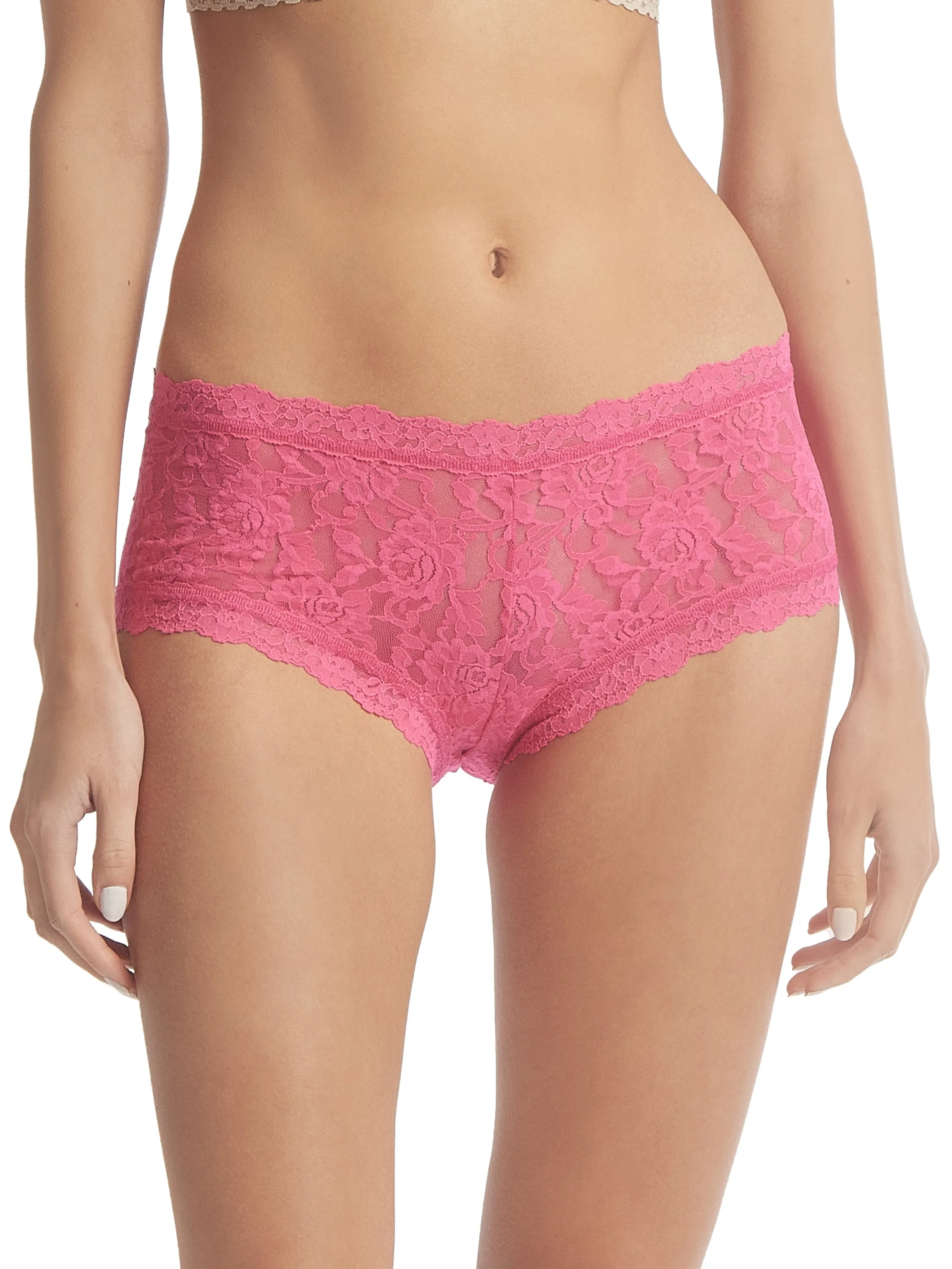 Signature Lace Boyshort Vivid Coral Sale sold by Hanky Panky product image thumbnail 2