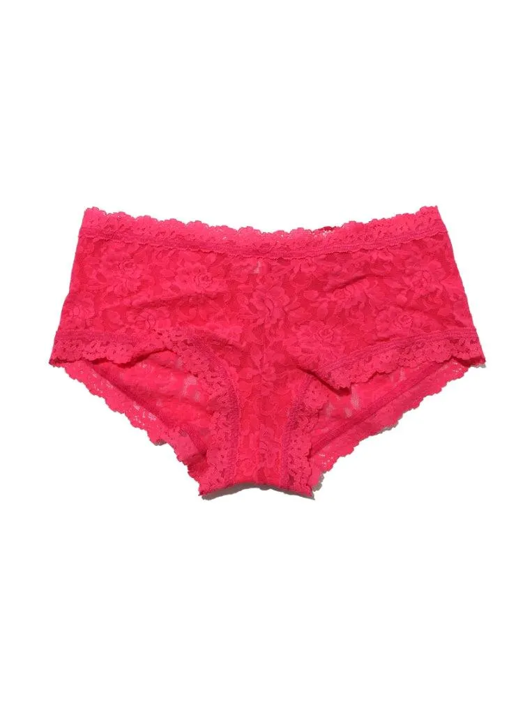 Signature Lace Boyshort Vivid Coral Sale sold by Hanky Panky