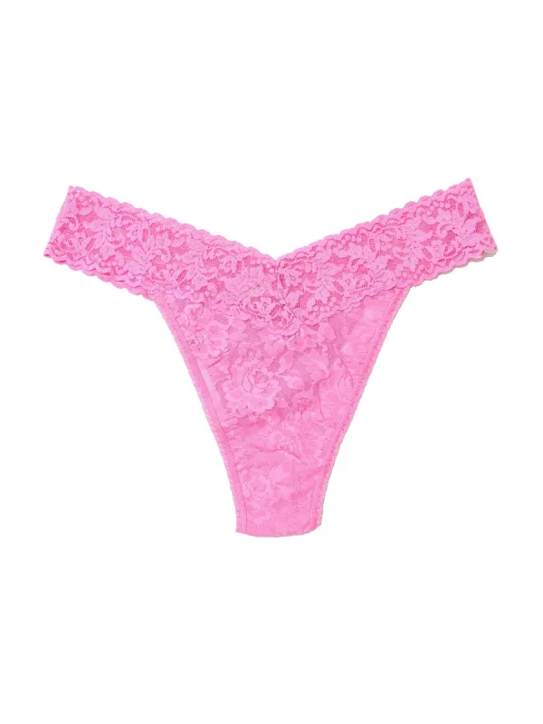 Signature Lace Original Rise Thong Enchanted Rose Sale sold by Hanky Panky