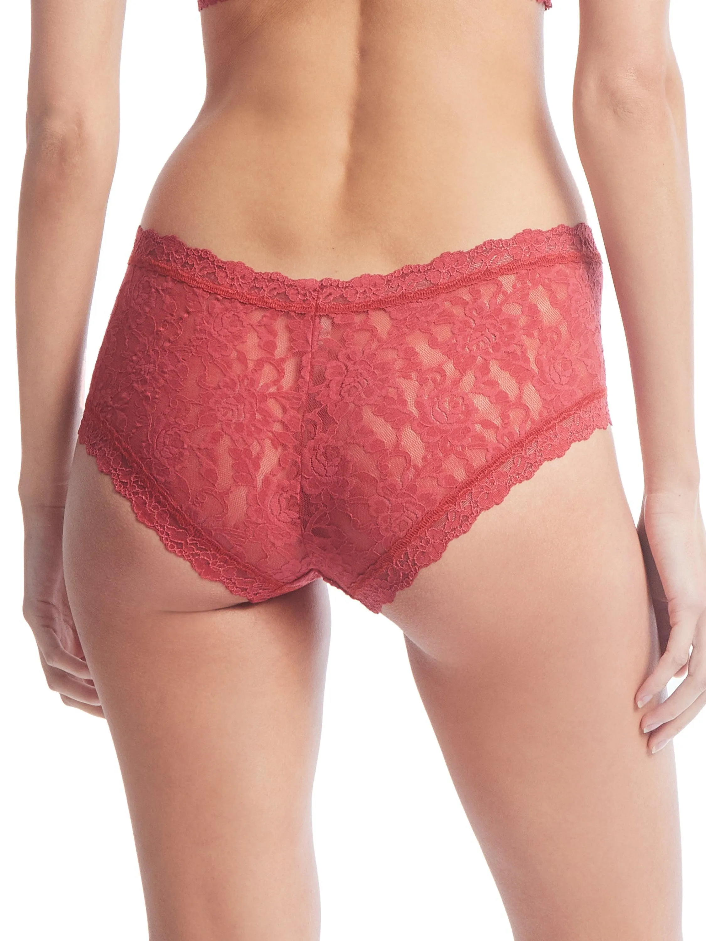Signature Lace Boyshort Burnt Sienna Red Sale sold by Hanky Panky product image thumbnail 2