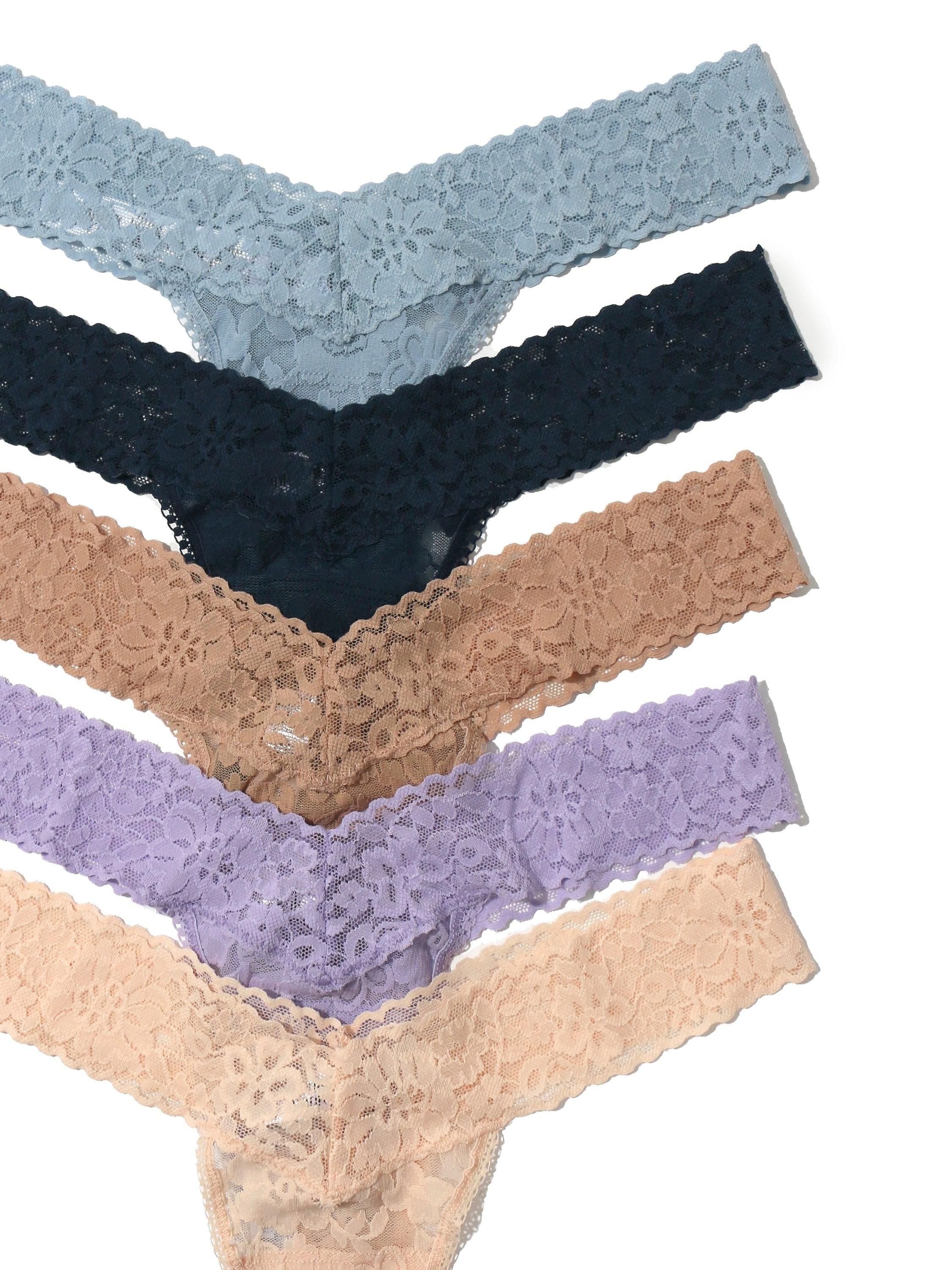5 Pack Daily Lace™ Low Rise Thong Greymist Sale sold by Hanky Panky product image thumbnail 2