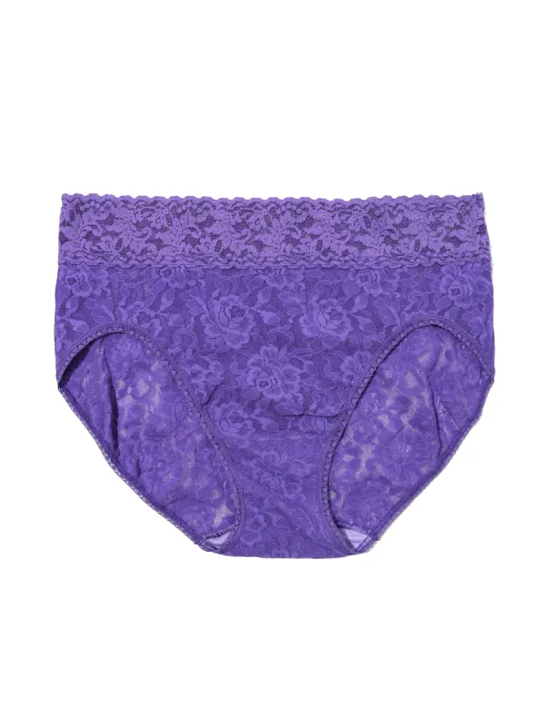Signature Lace French Brief Wild Violet Purple Sale sold by Hanky Panky