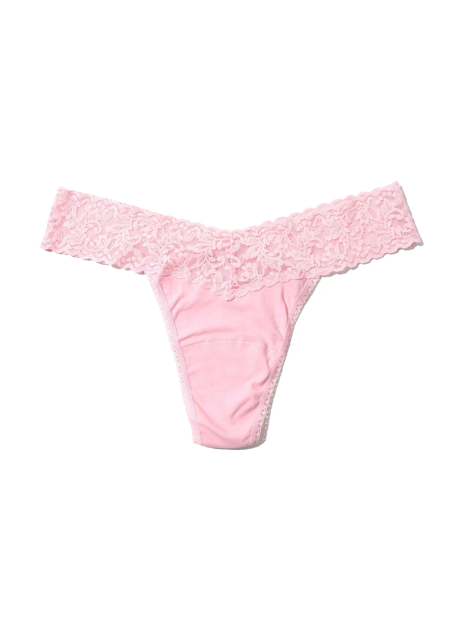 Supima® Cotton Low Rise Thong Bliss Pink sold by Hanky Panky product image thumbnail 2