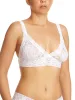 Signature Lace Crossover Bralette White Sale sold by Hanky Panky