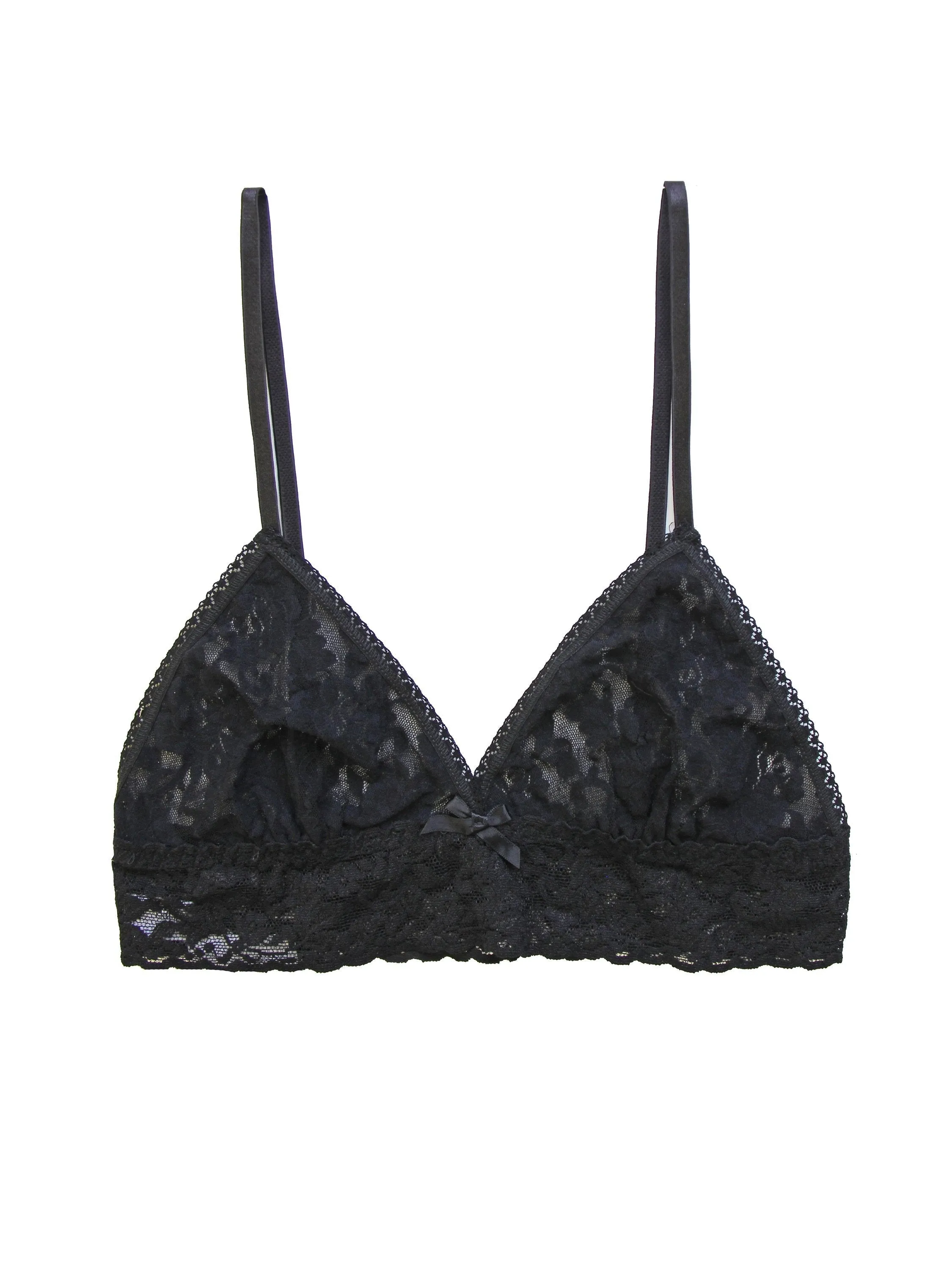 Signature Lace Triangle Bralette Black sold by Hanky Panky product image thumbnail 3