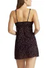 Cross-Dyed Leopard Chemise Black/Tulip Pink Sale sold by Hanky Panky
