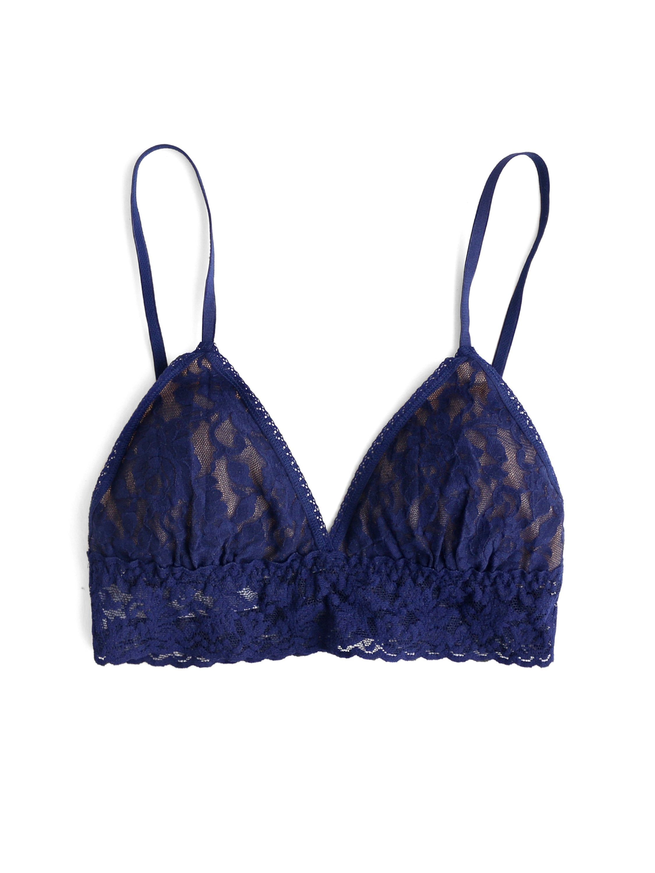 Signature Lace Padded Triangle Bralette sold by Hanky Panky product image thumbnail 5