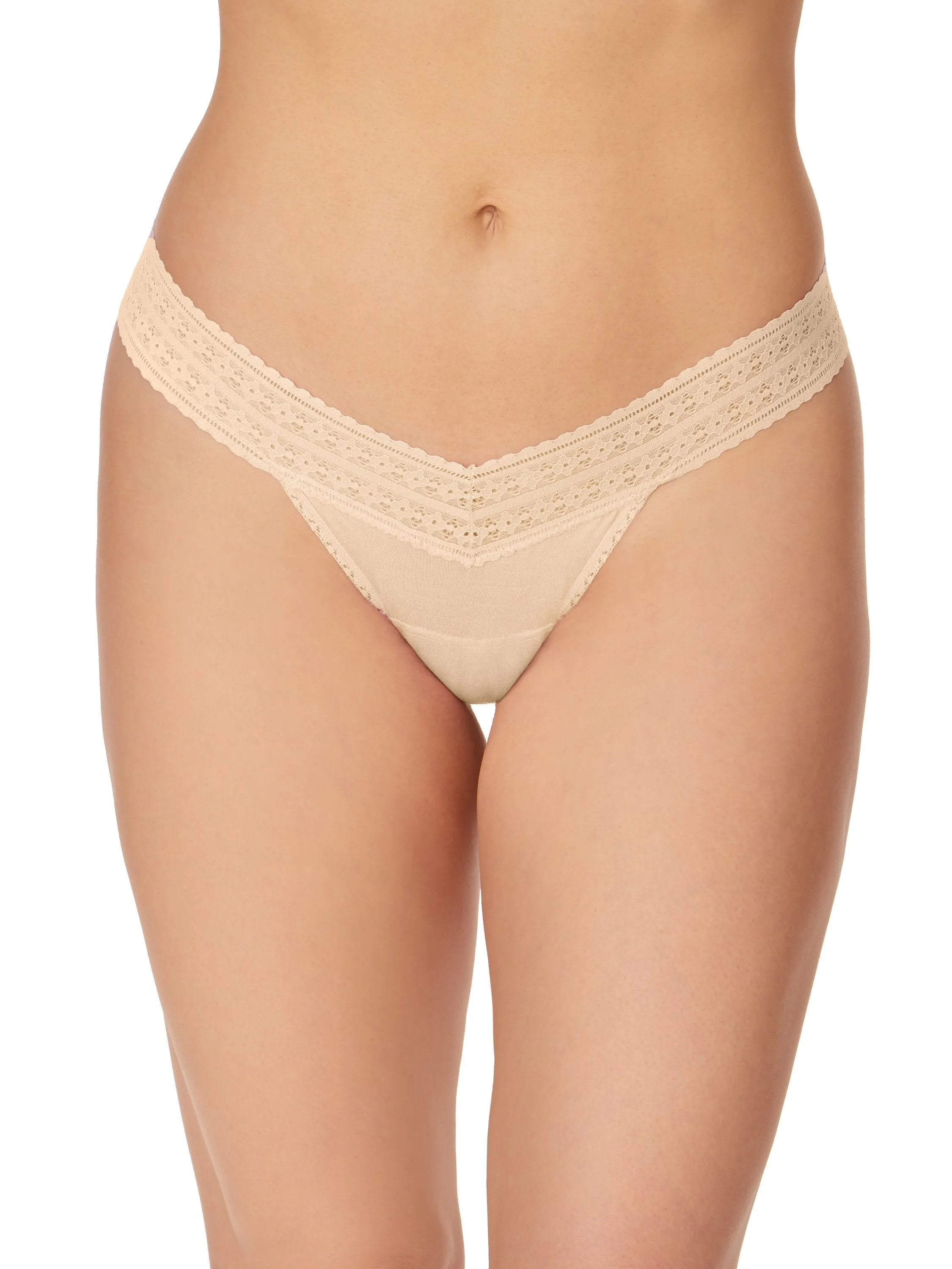 DreamEase™ Low Rise Thong Chai sold by Hanky Panky product image thumbnail 2