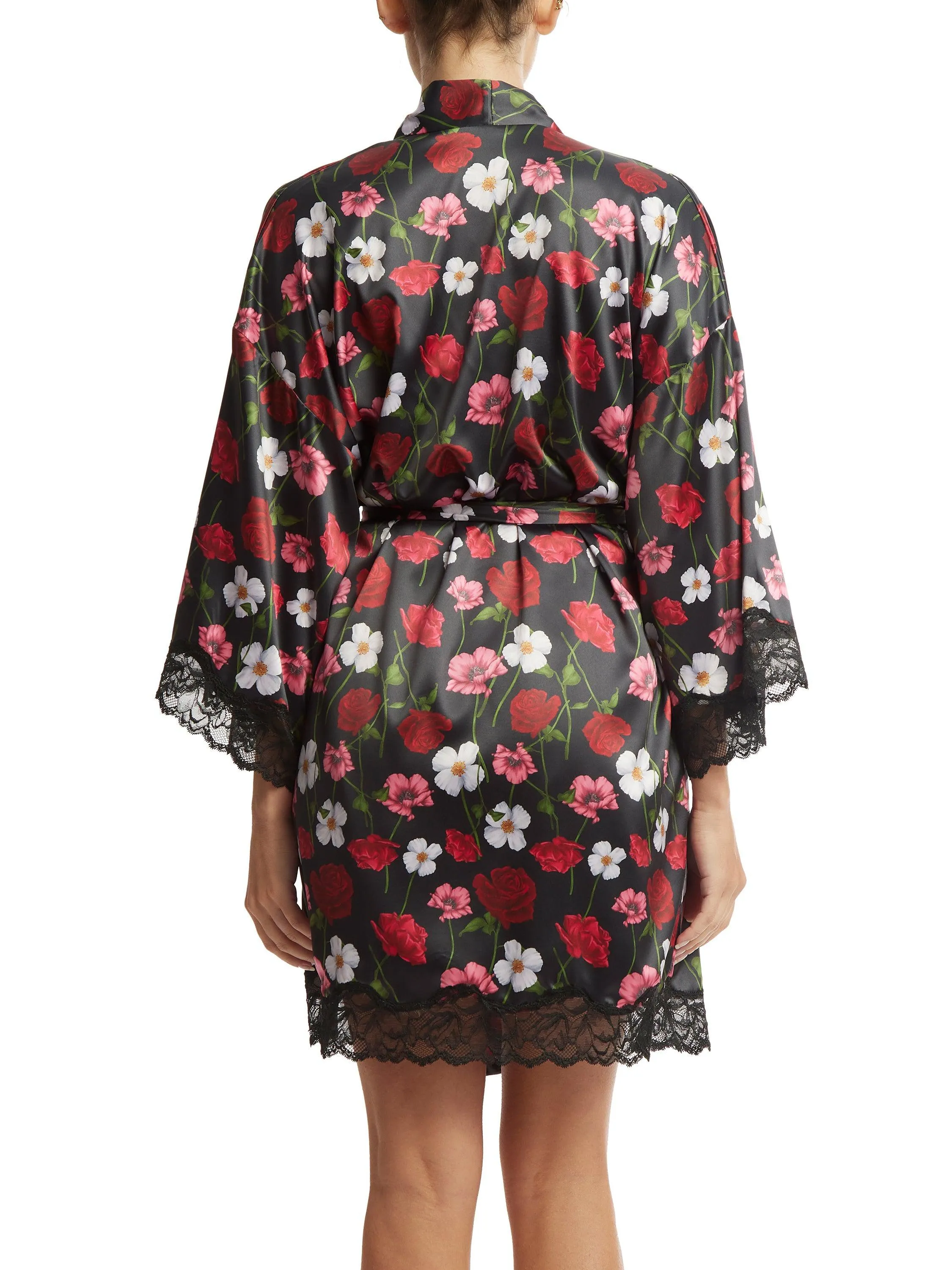 Luxe Satin Robe Am I Dreaming Sale sold by Hanky Panky product image thumbnail 3