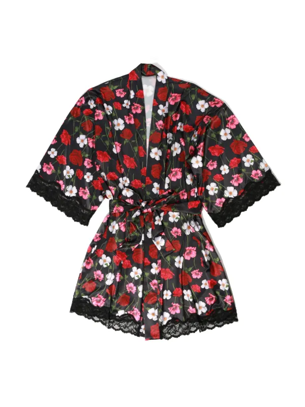 Luxe Satin Robe Am I Dreaming Sale sold by Hanky Panky
