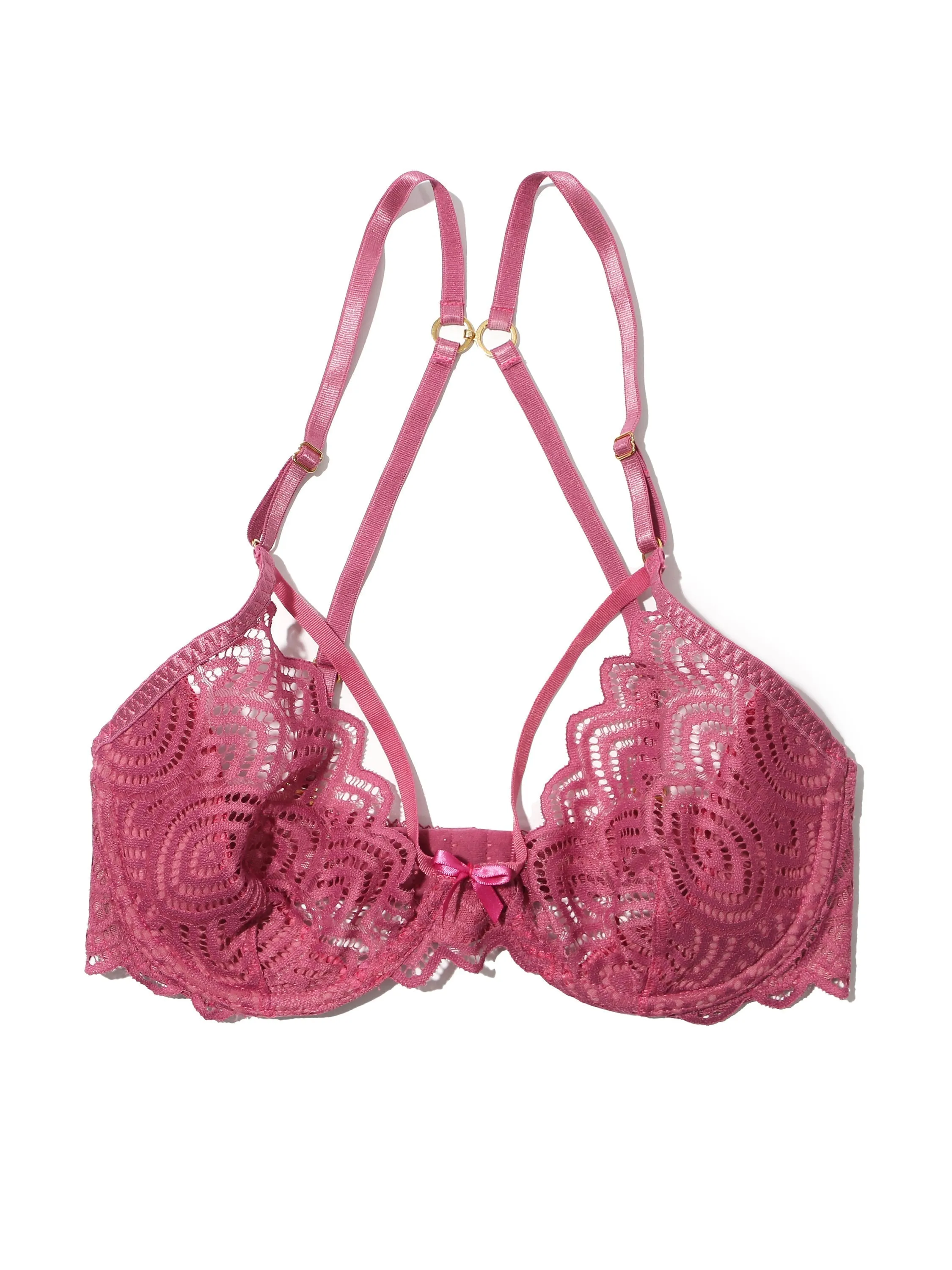 &oh™ Along The Lines Underwire Bra Rosehip Pink Sale sold by Hanky Panky product image thumbnail 5