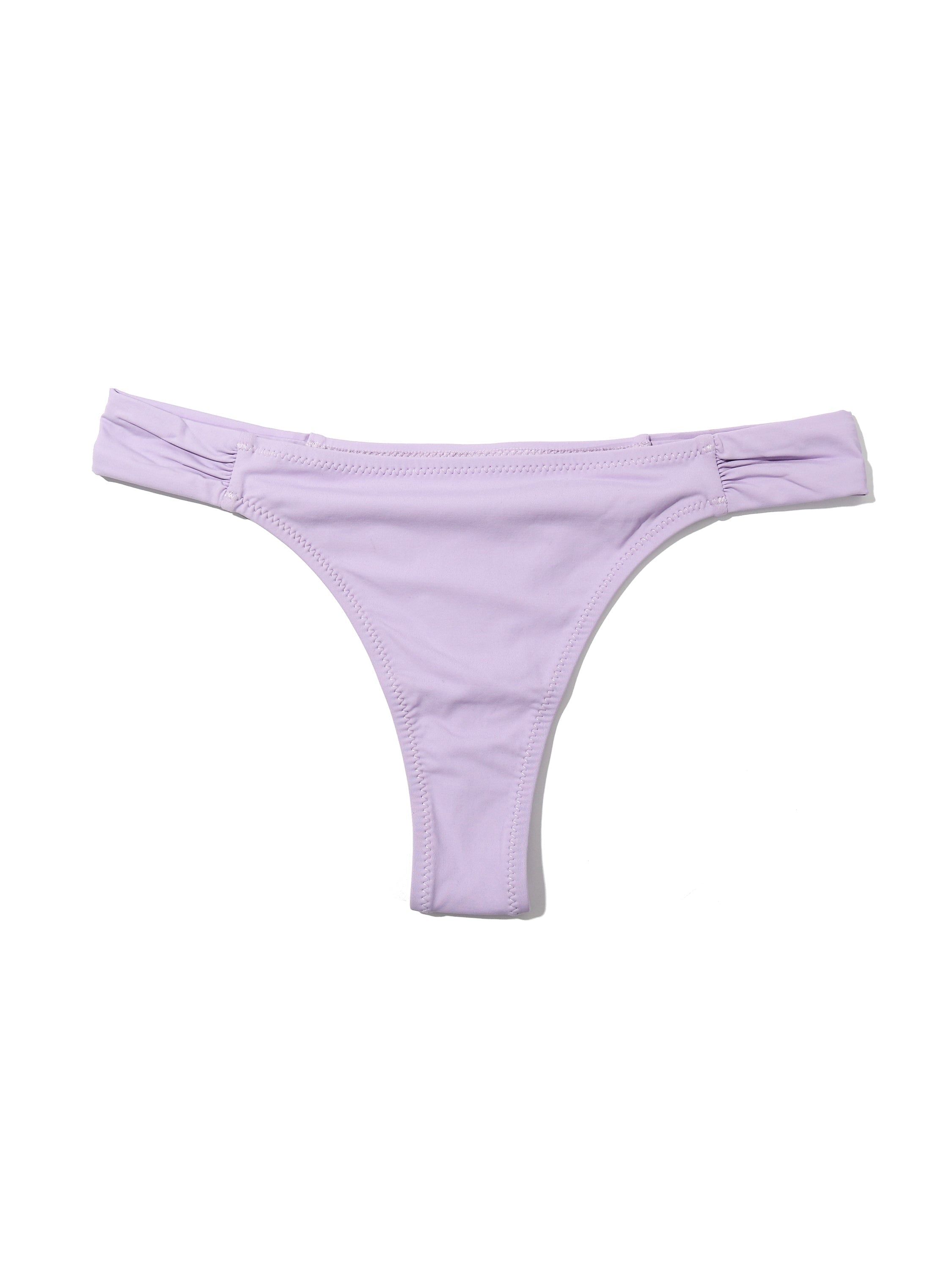Ruched Thong Swim Bottom sold by Hanky Panky