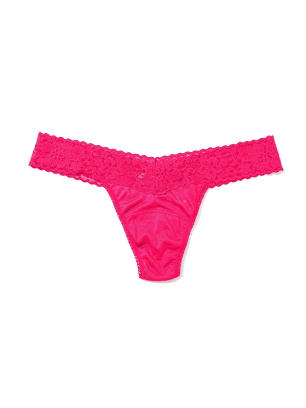 DreamEase™ Low Rise Thong Rare Pink sold by Hanky Panky