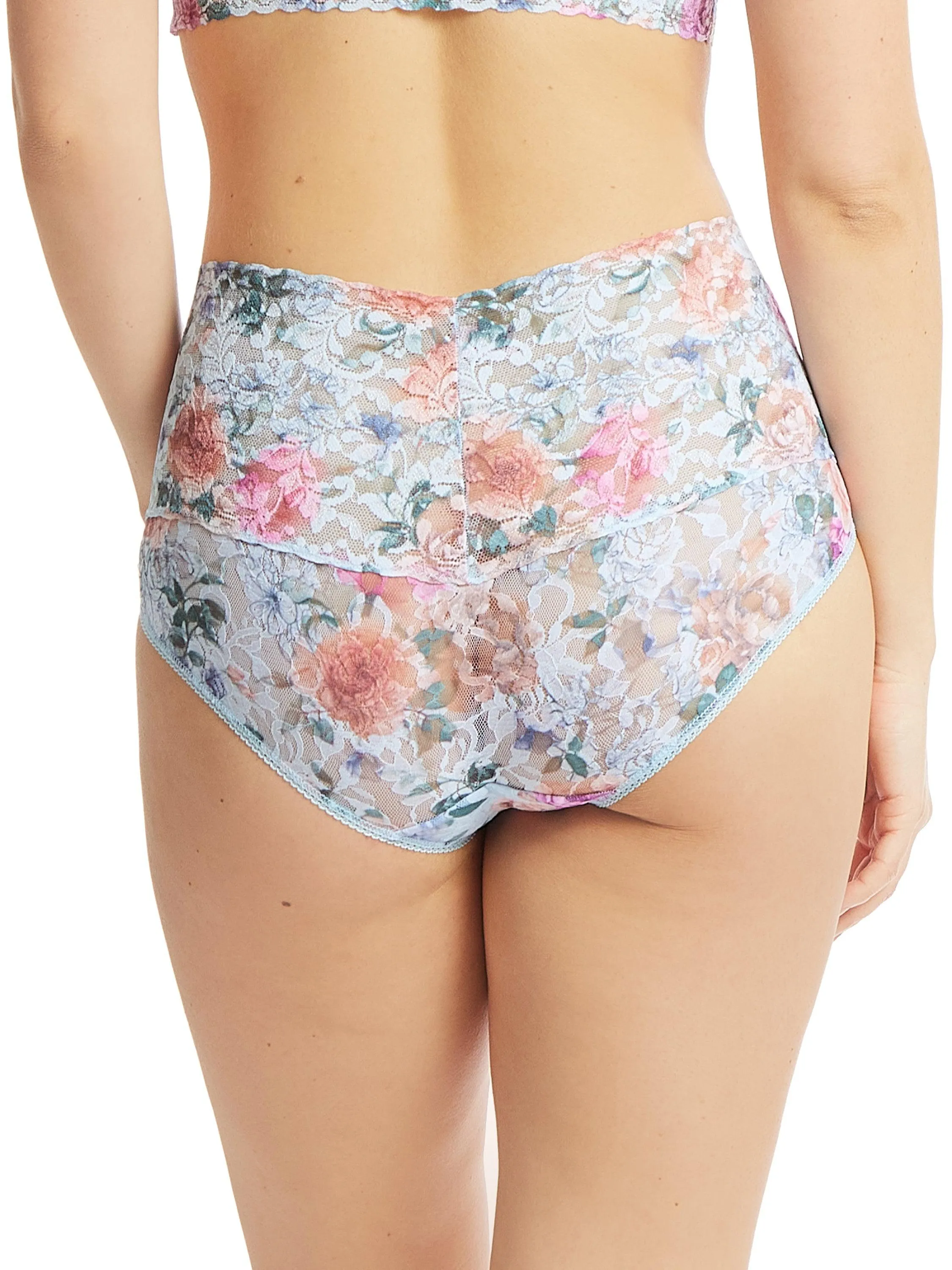 Printed Retro Lace V-Kini Tea For Two Sale sold by Hanky Panky product image thumbnail 3