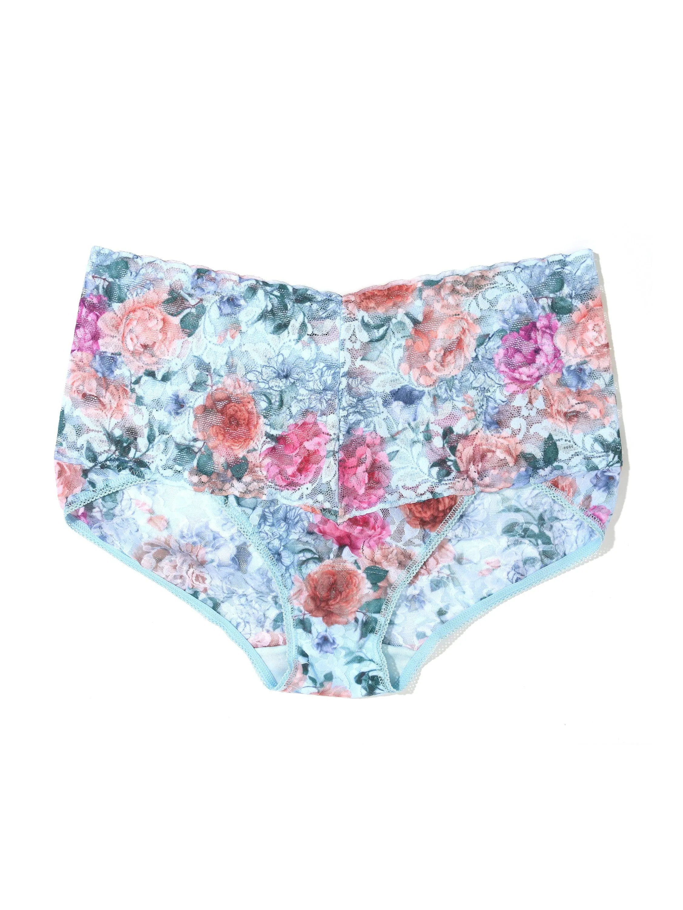 Printed Retro Lace V-Kini Tea For Two Sale sold by Hanky Panky