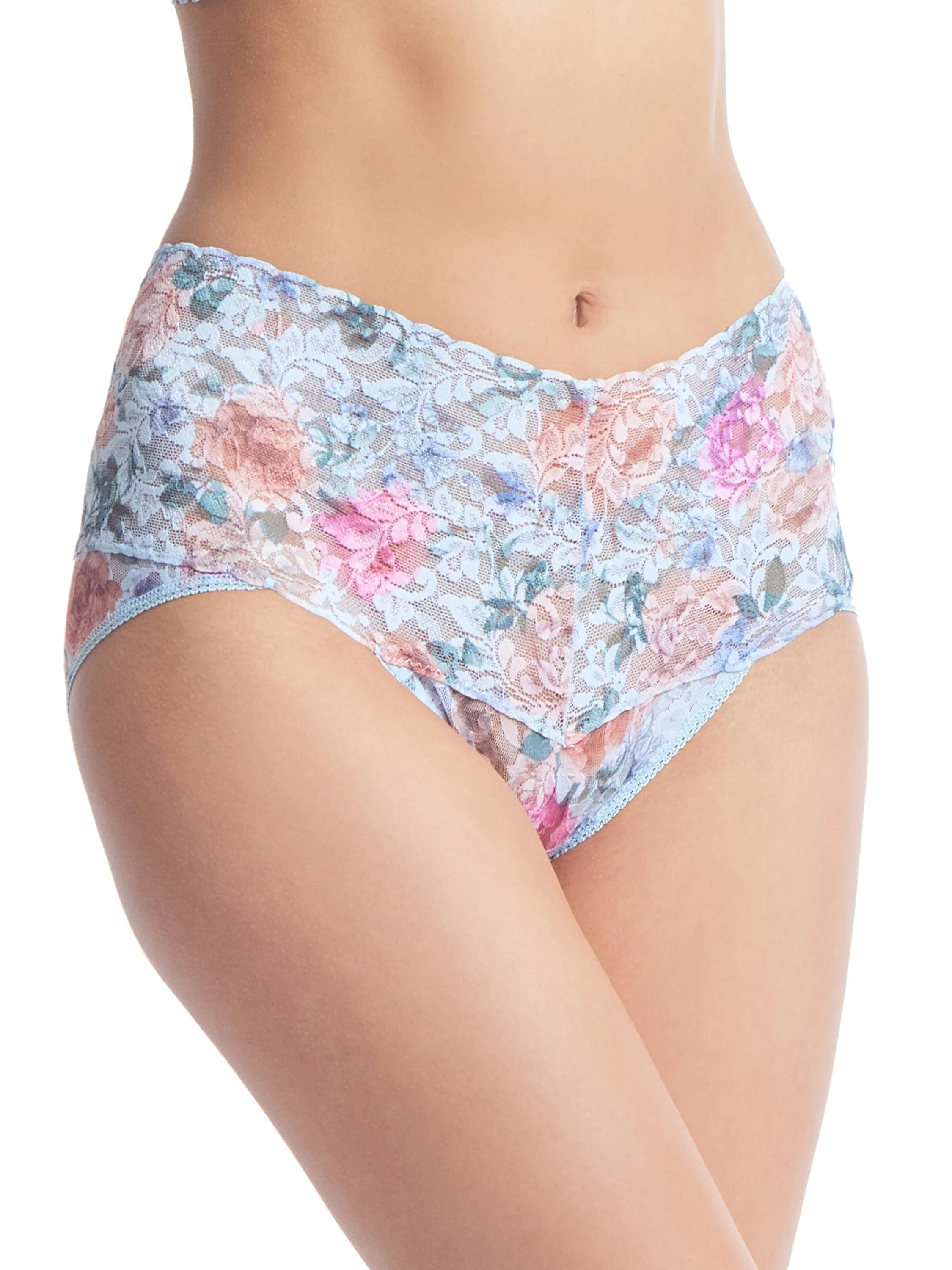Printed Retro Lace V-Kini Tea For Two Sale sold by Hanky Panky product image thumbnail 2