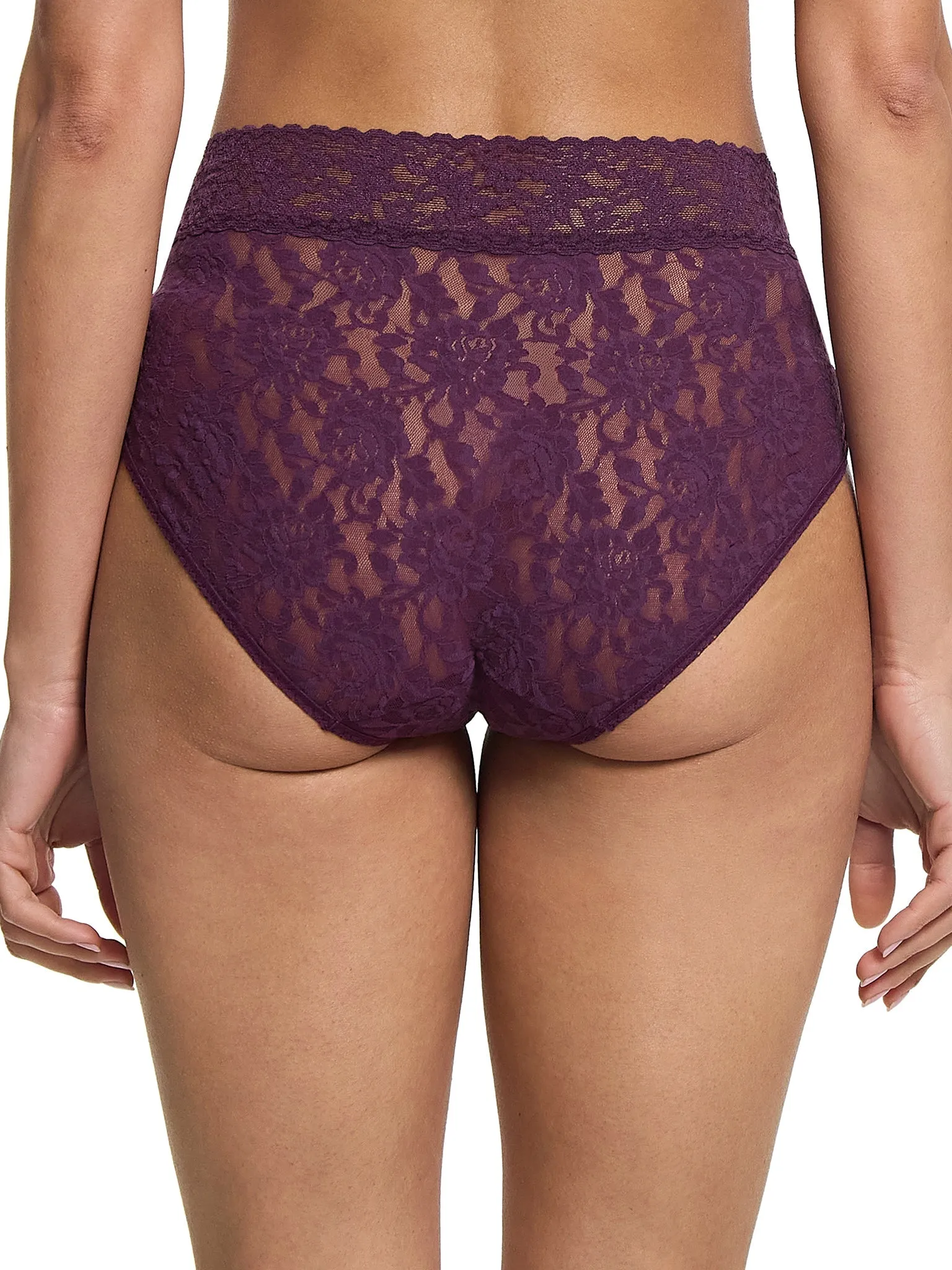 Signature Lace French Brief Stone Fruit Purple Sale sold by Hanky Panky product image thumbnail 2