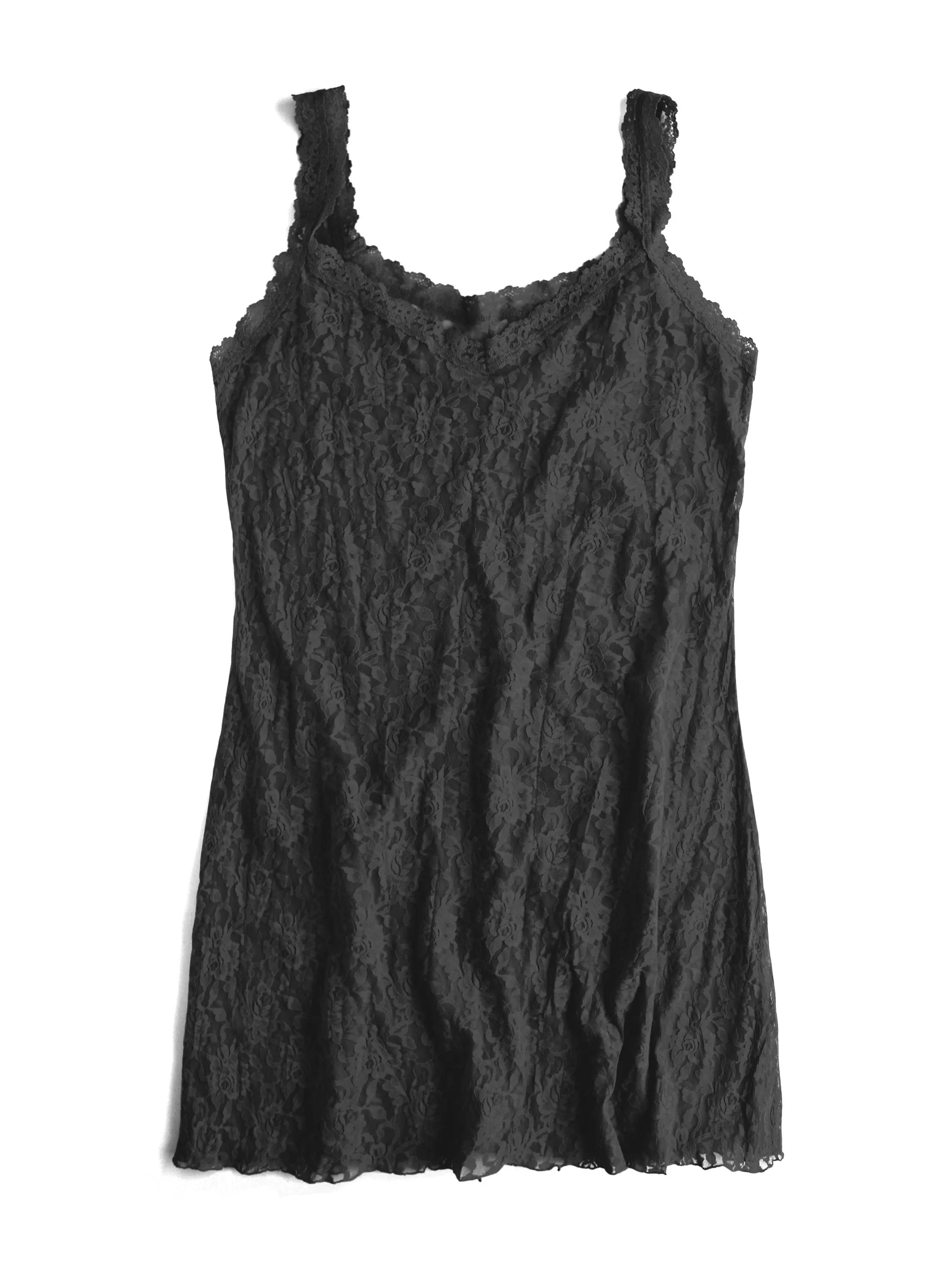 Plus Size Signature Lace V-Neck Chemise Black Black Friday Sale sold by Hanky Panky product image thumbnail 2
