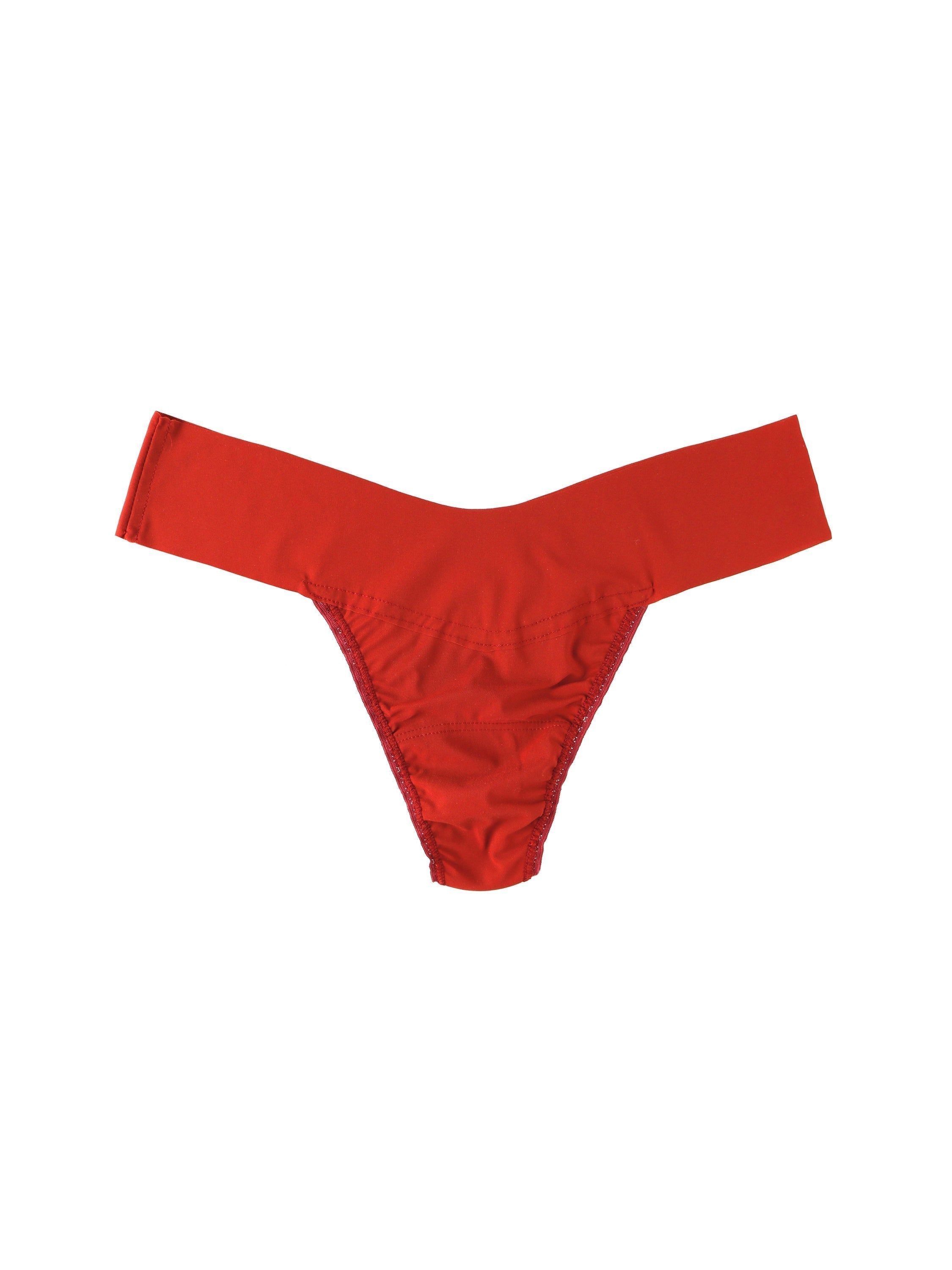 BreatheSoft™ Natural Rise Thong sold by Hanky Panky