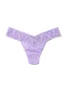 Signature Lace Low Rise Thong Wisteria Purple Sale sold by Hanky Panky