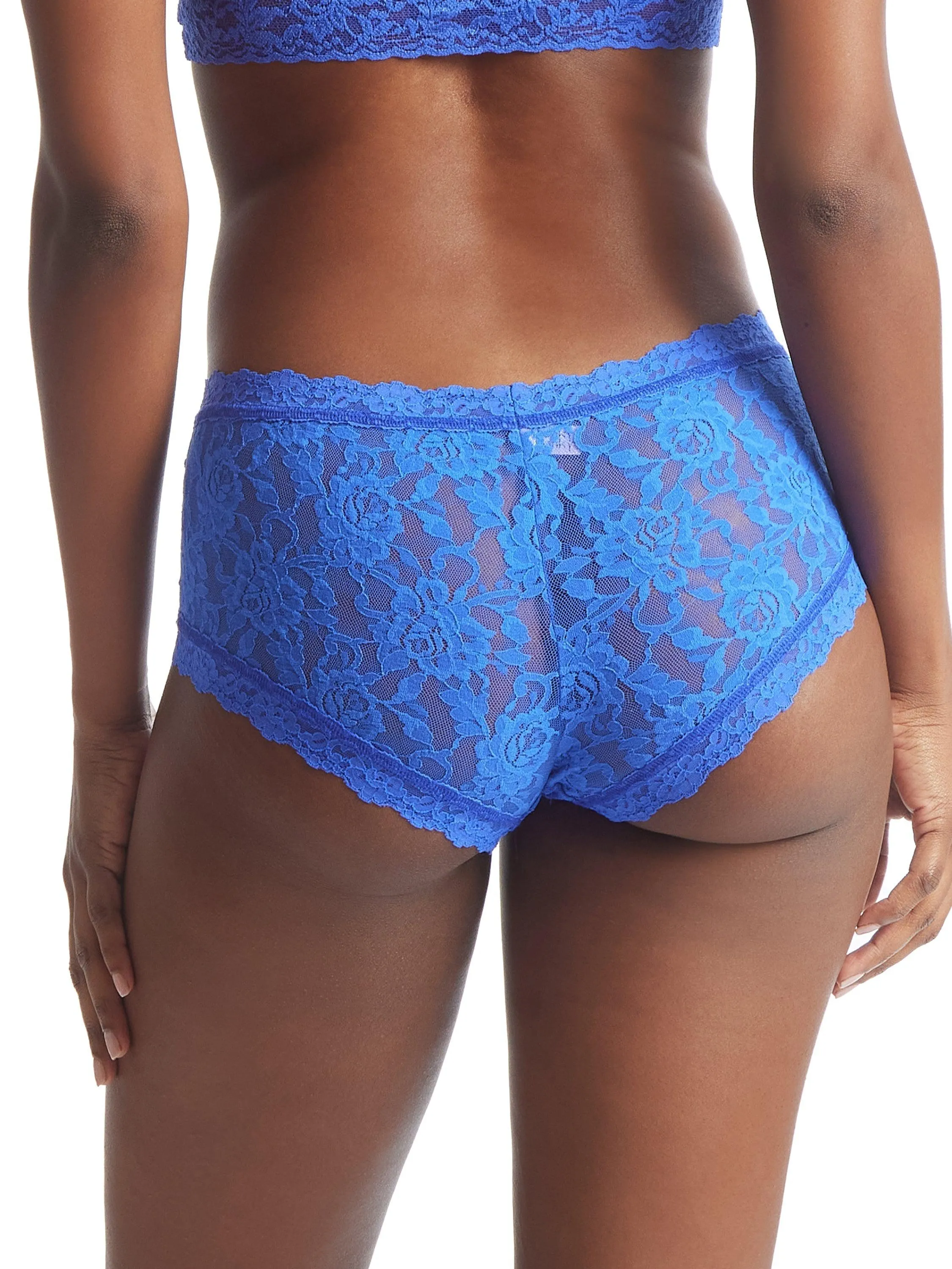 Signature Lace Boyshort Blue Solace Sale sold by Hanky Panky product image thumbnail 3