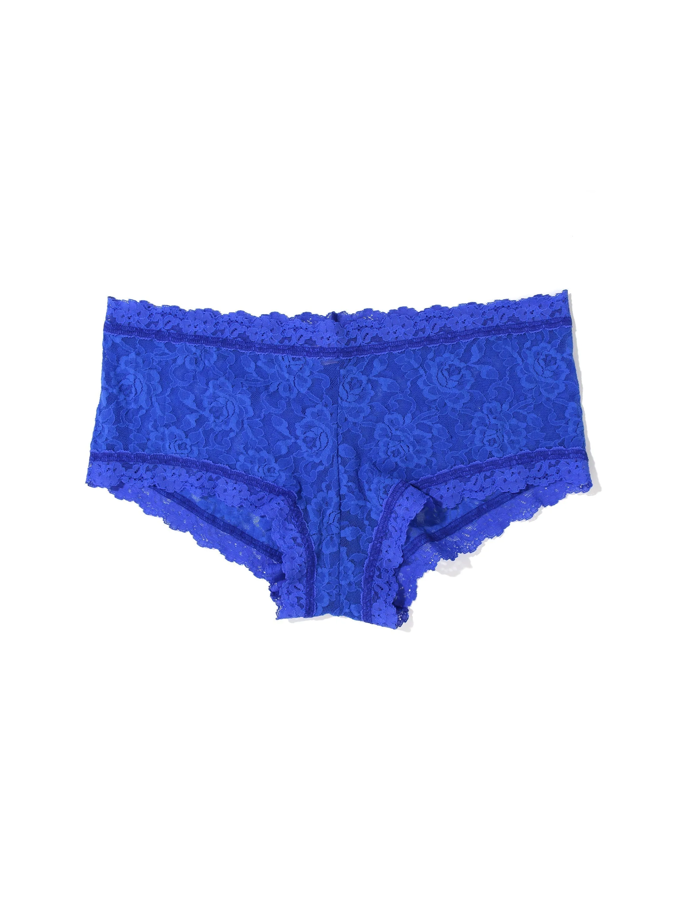 Signature Lace Boyshort Blue Solace Sale sold by Hanky Panky