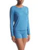 MellowLuxe™ Long Sleeve Top Storm Cloud Blue Sale sold by Hanky Panky