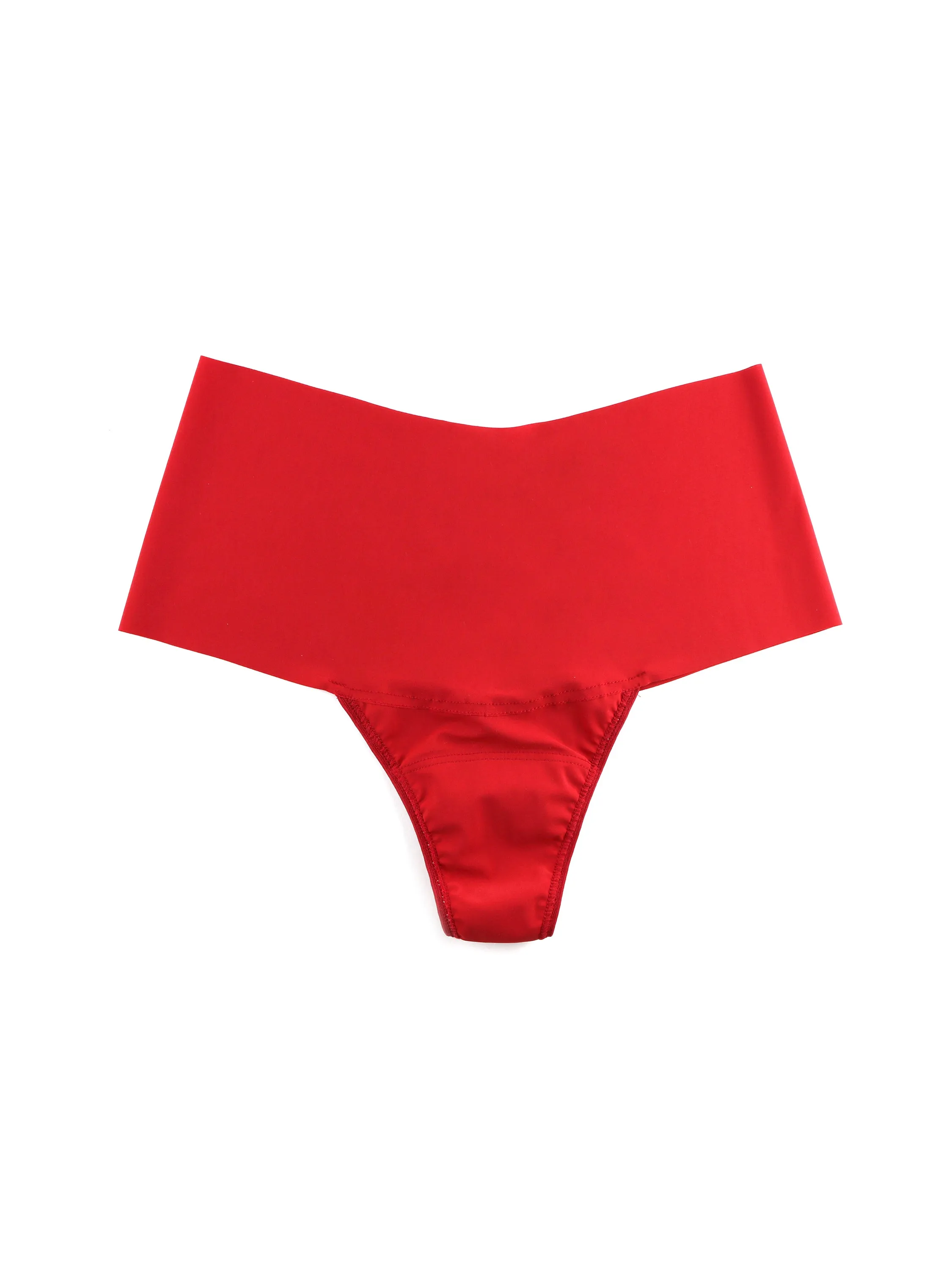 BreatheSoft® High Rise Thong Cherryade sold by Hanky Panky