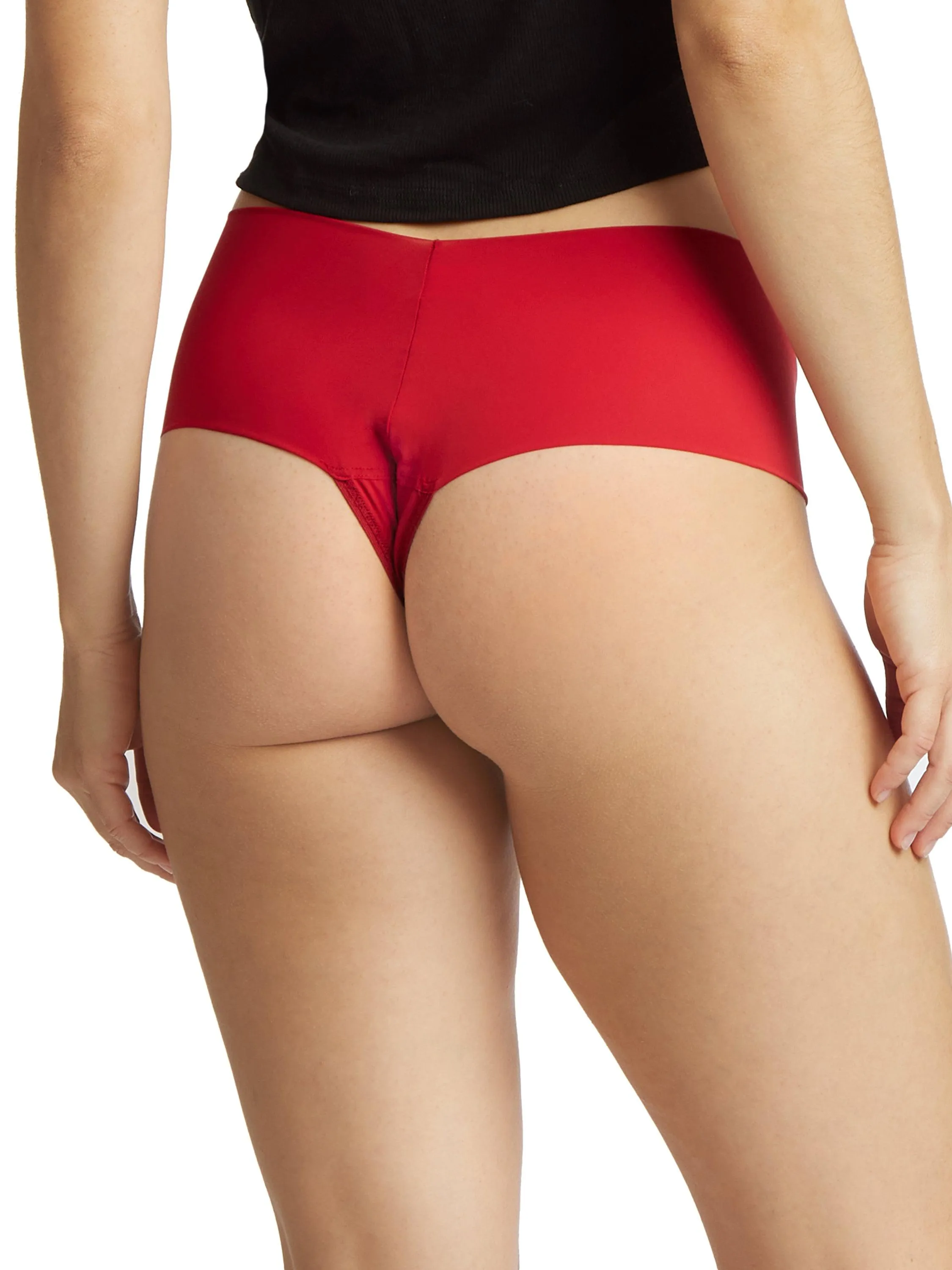 BreatheSoft® High Rise Thong Cherryade sold by Hanky Panky product image thumbnail 2