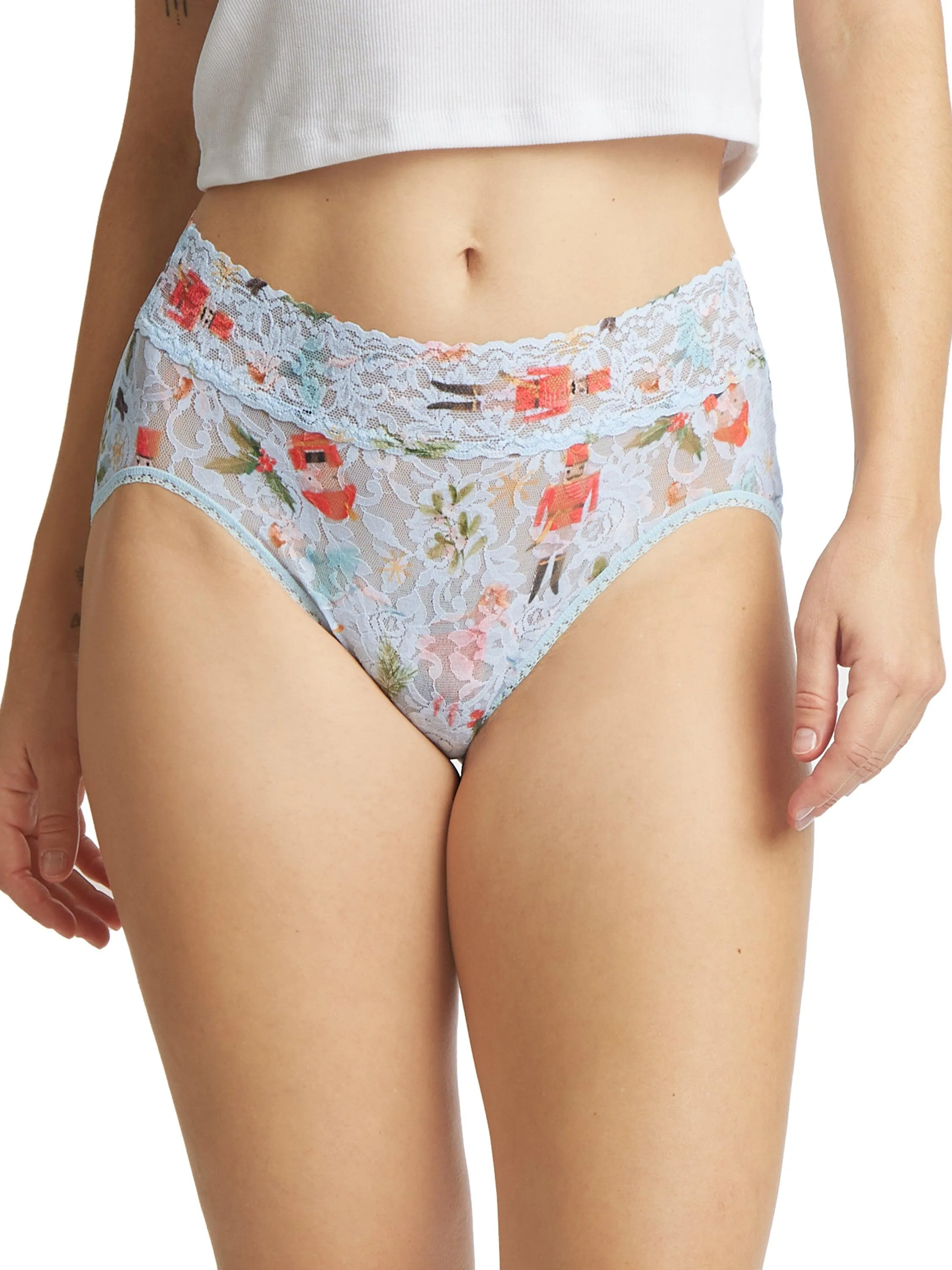 Printed Signature Lace French Brief Ballerina Dreaming Sale sold by Hanky Panky product image thumbnail 2