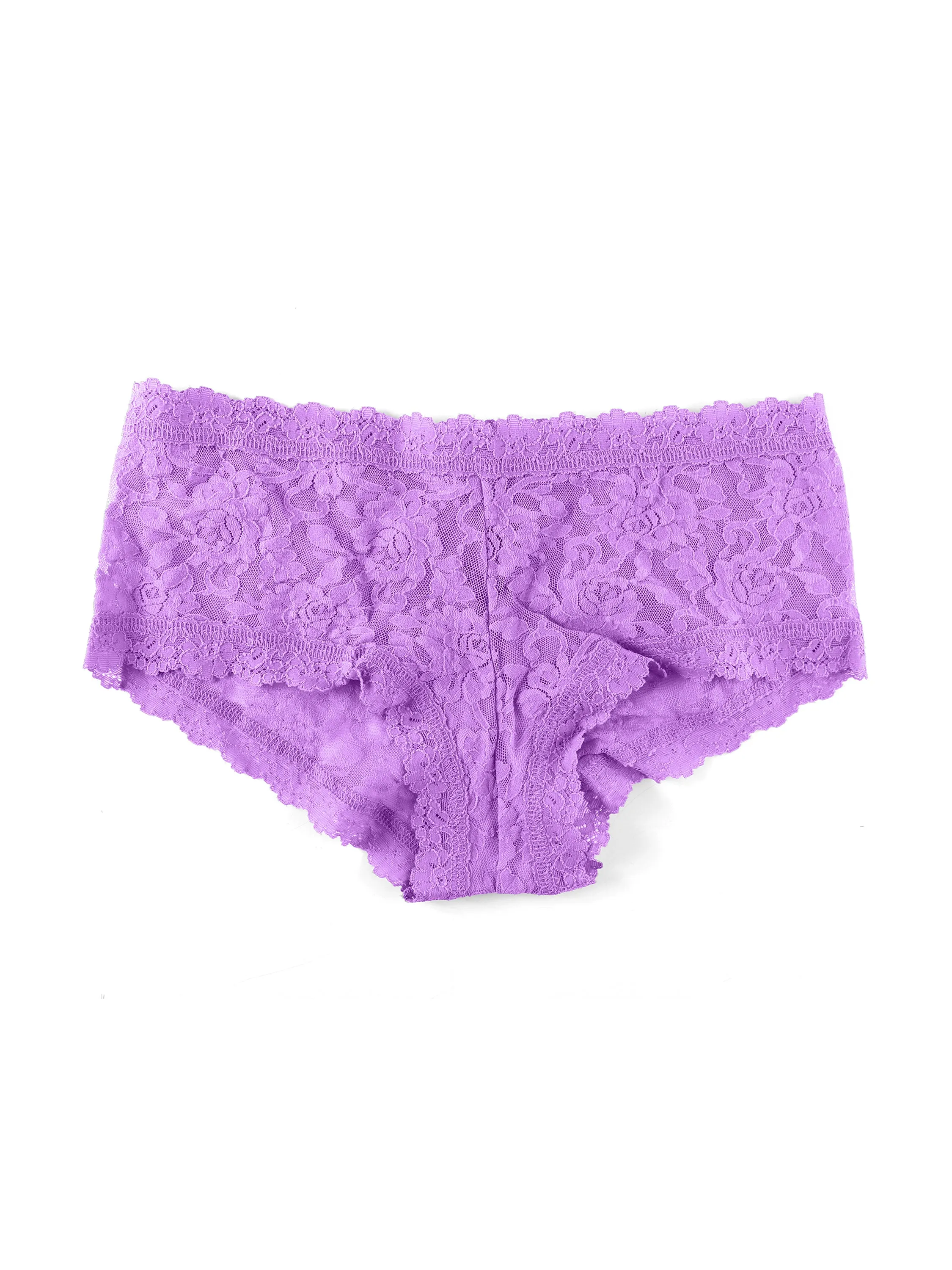 Signature Lace Boyshort Electric Orchid Purple sold by Hanky Panky