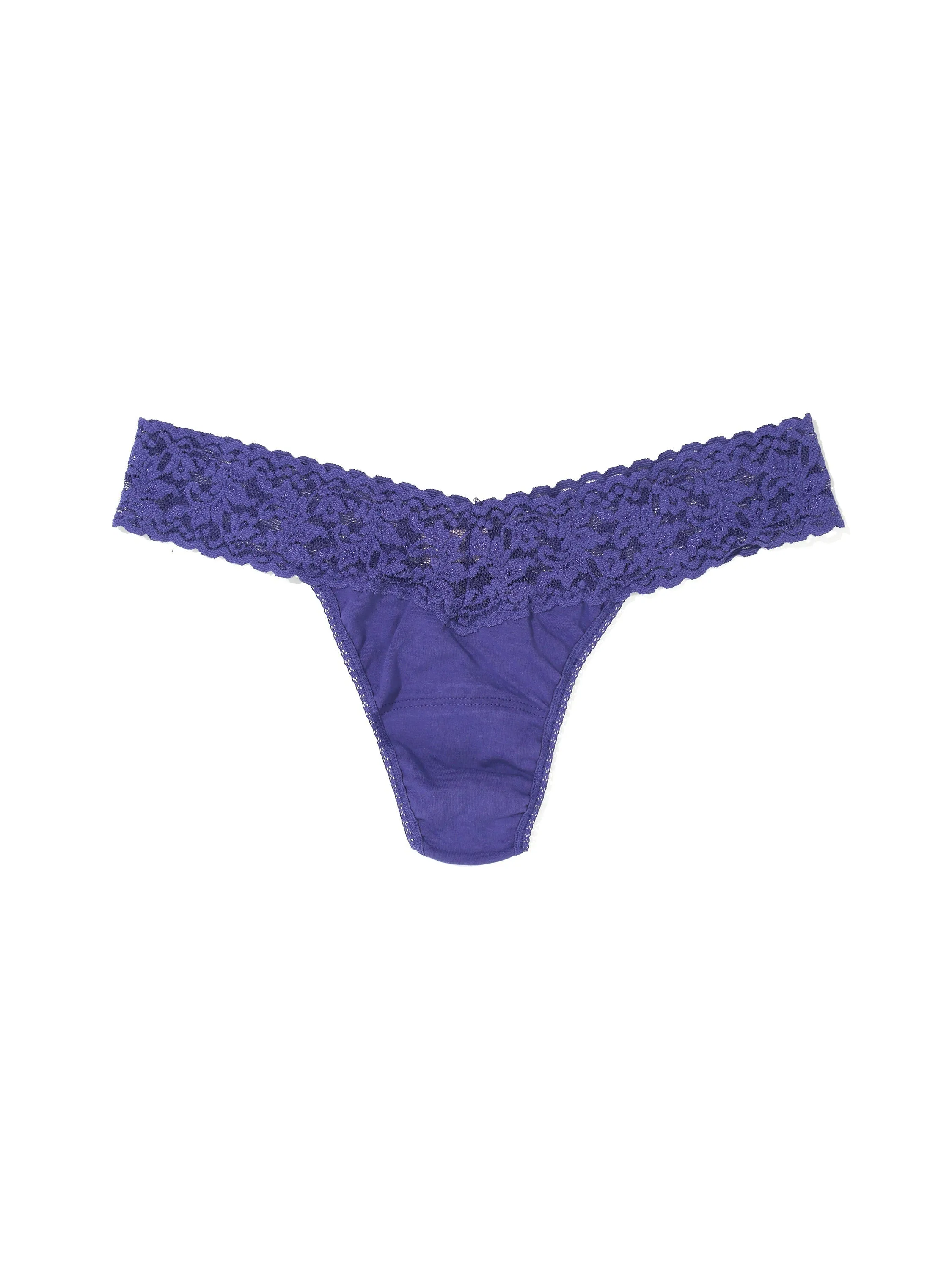 Supima® Cotton Low Rise Thong Folk Song Sale sold by Hanky Panky