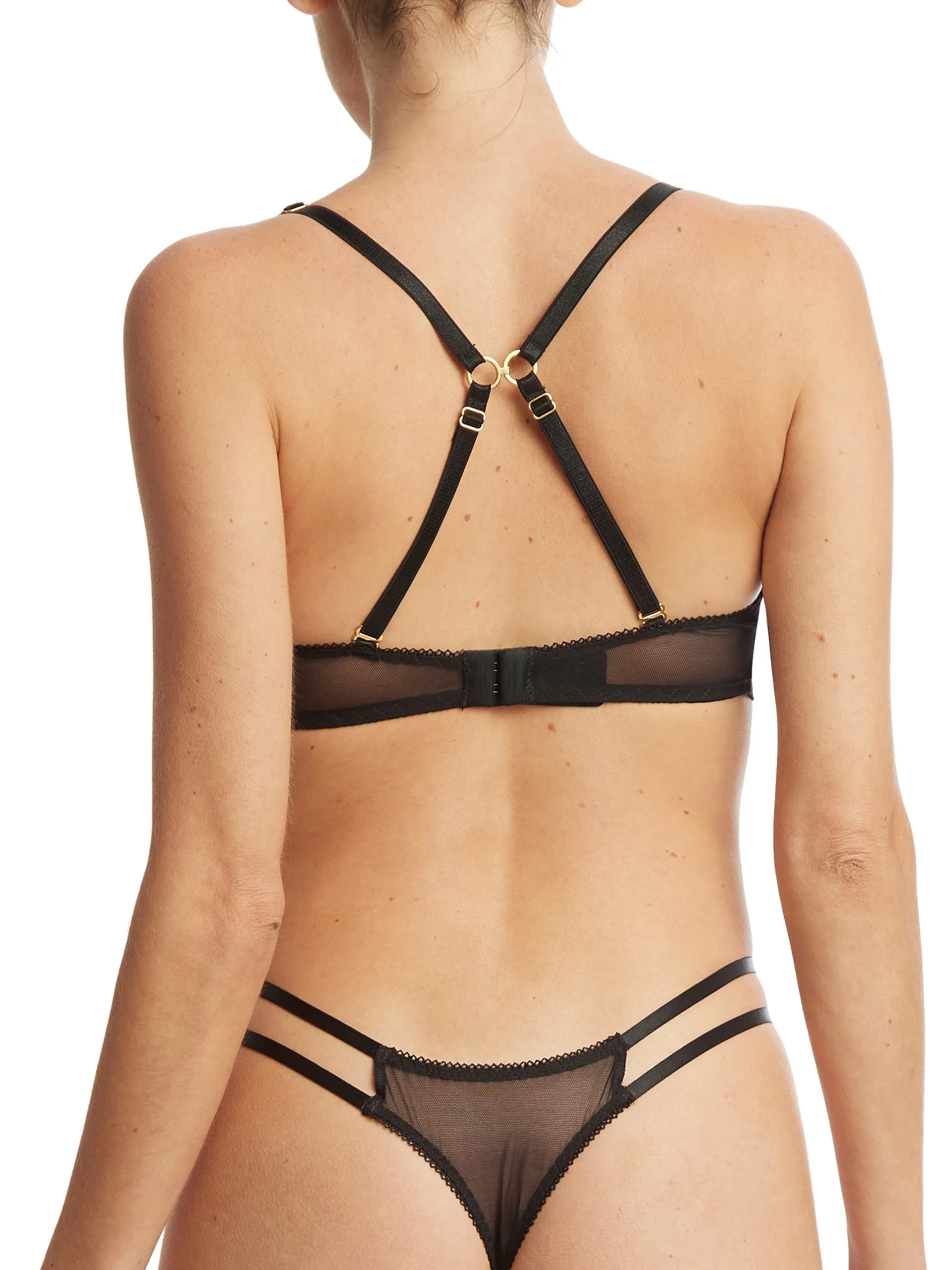 &oh™ Along The Lines Underwire Bra Black Sale sold by Hanky Panky product image thumbnail 3