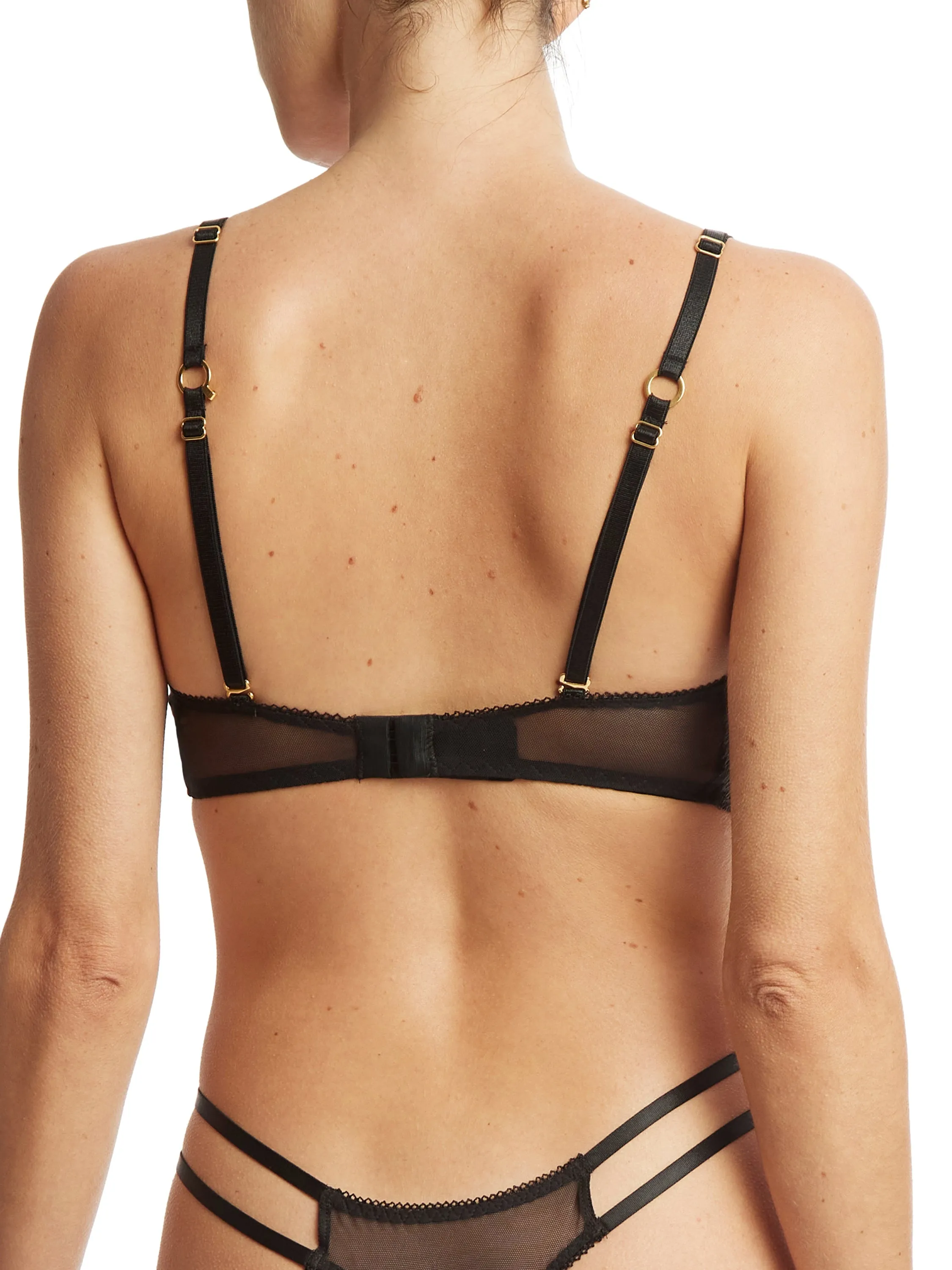 &oh™ Along The Lines Underwire Bra Black Sale sold by Hanky Panky product image thumbnail 2