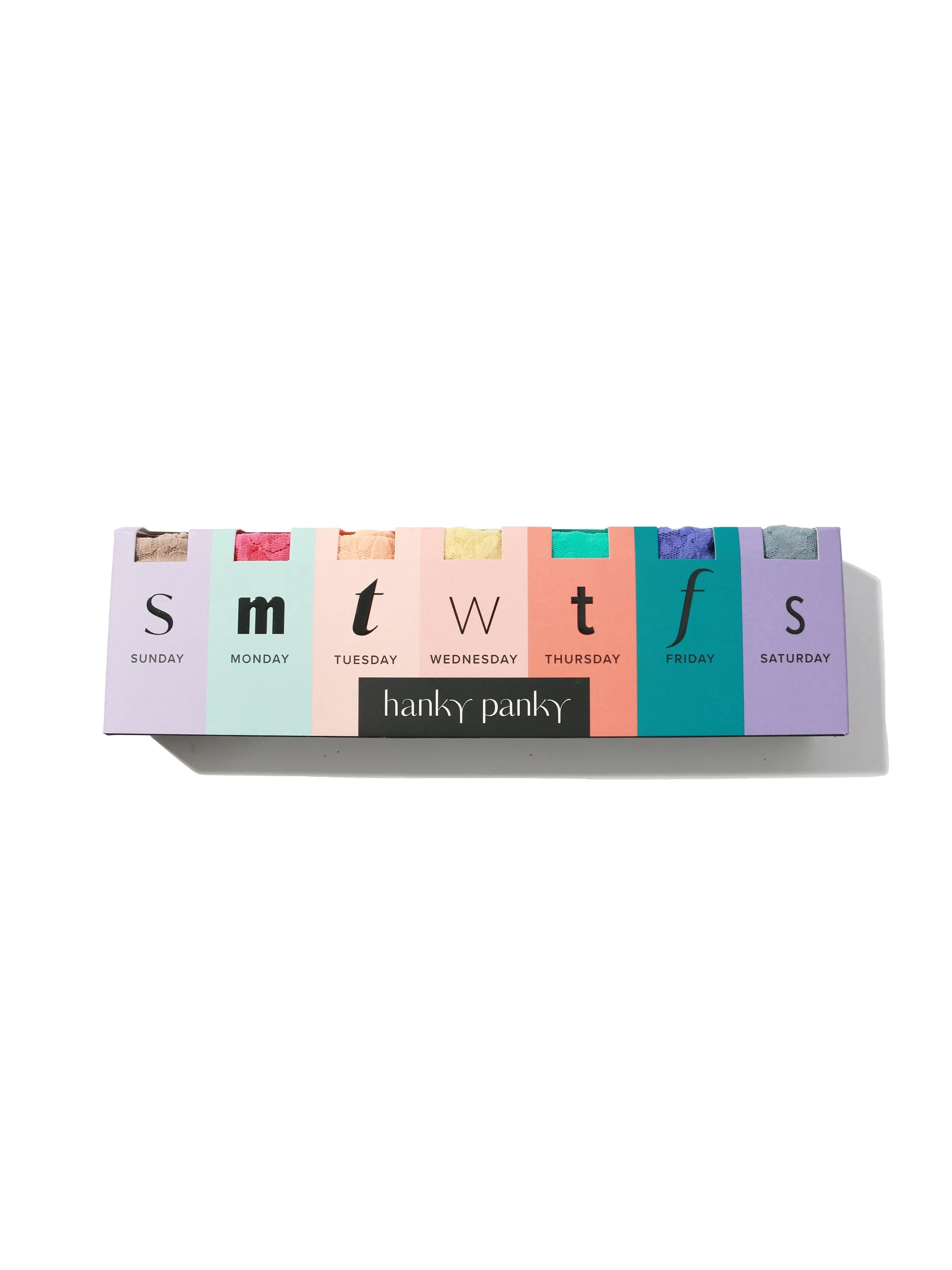 Days of the Week Plus Thong 7 Pack sold by Hanky Panky product image thumbnail 2