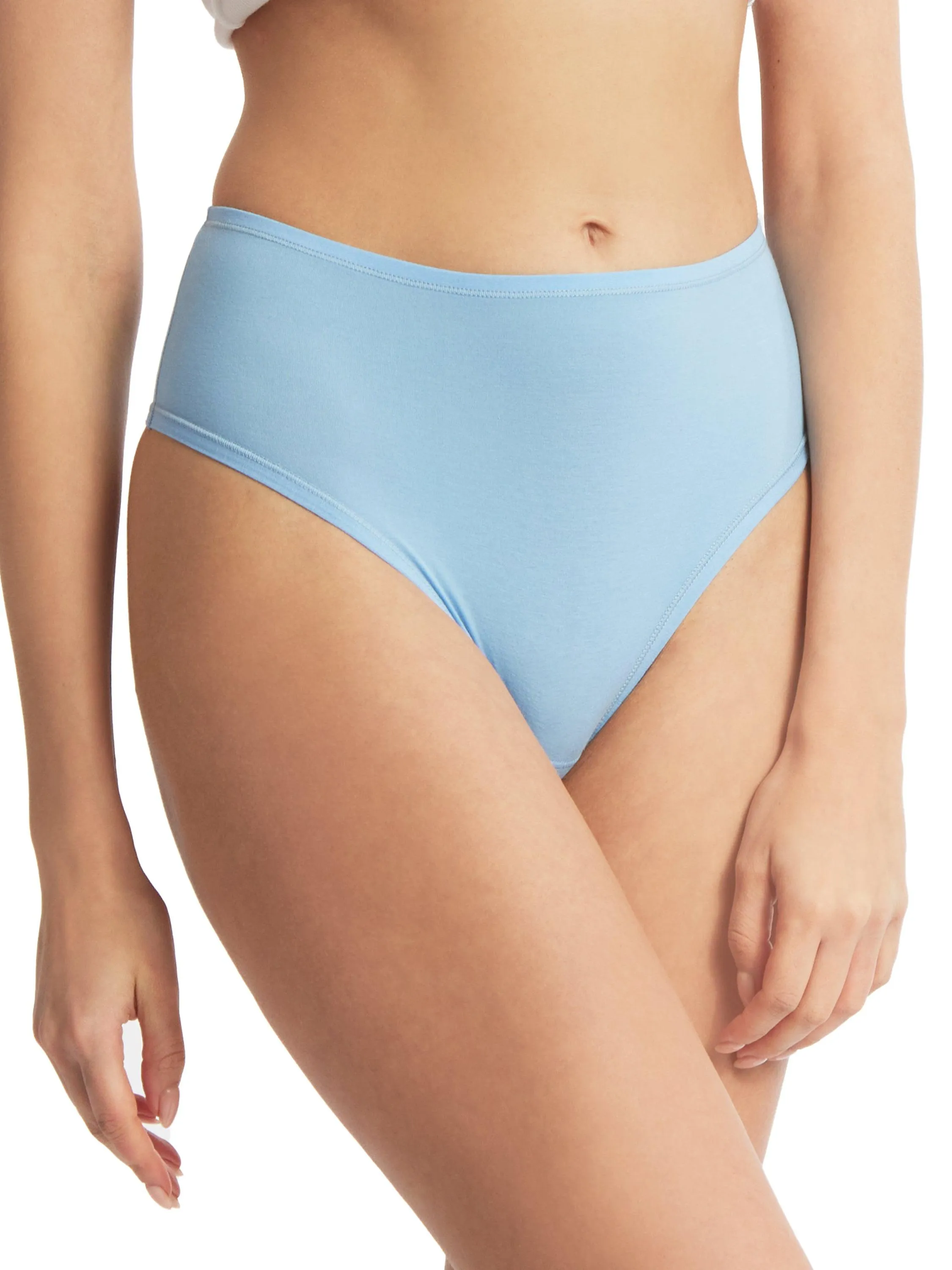 PlayStretch™ High Rise Thong Partly Cloudy Blue sold by Hanky Panky product image thumbnail 2