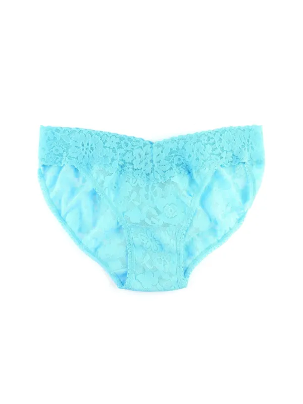 Daily Lace™ V-Kini Whisper Blue sold by Hanky Panky