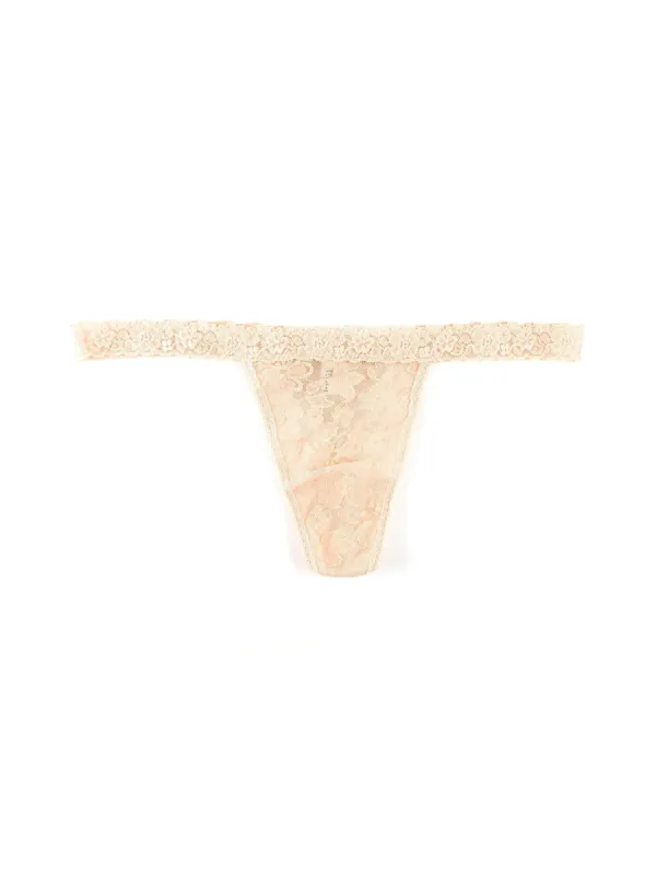 Daily Lace™ G-String Vanilla sold by Hanky Panky