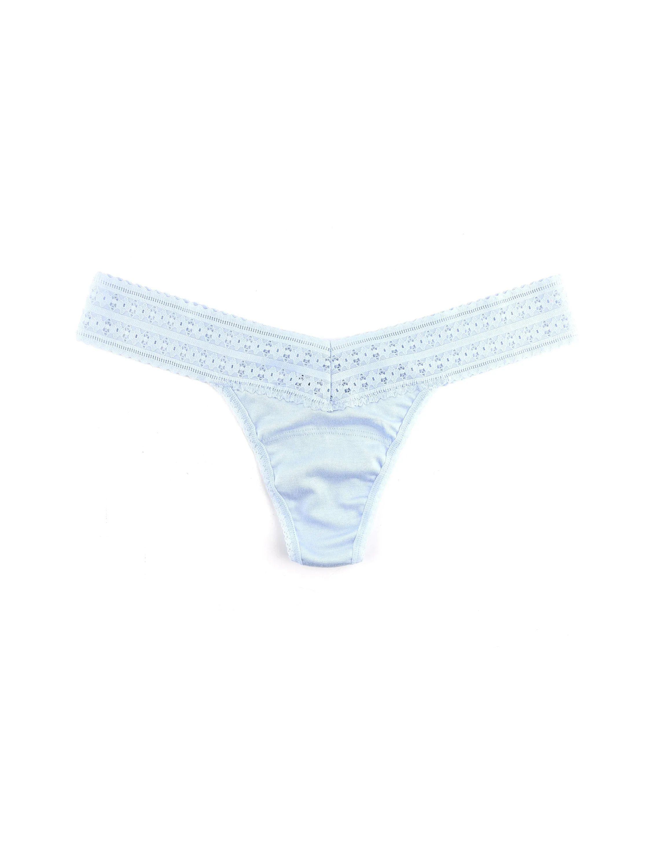 DreamEase® Low Rise Thong Serenity Blue sold by Hanky Panky